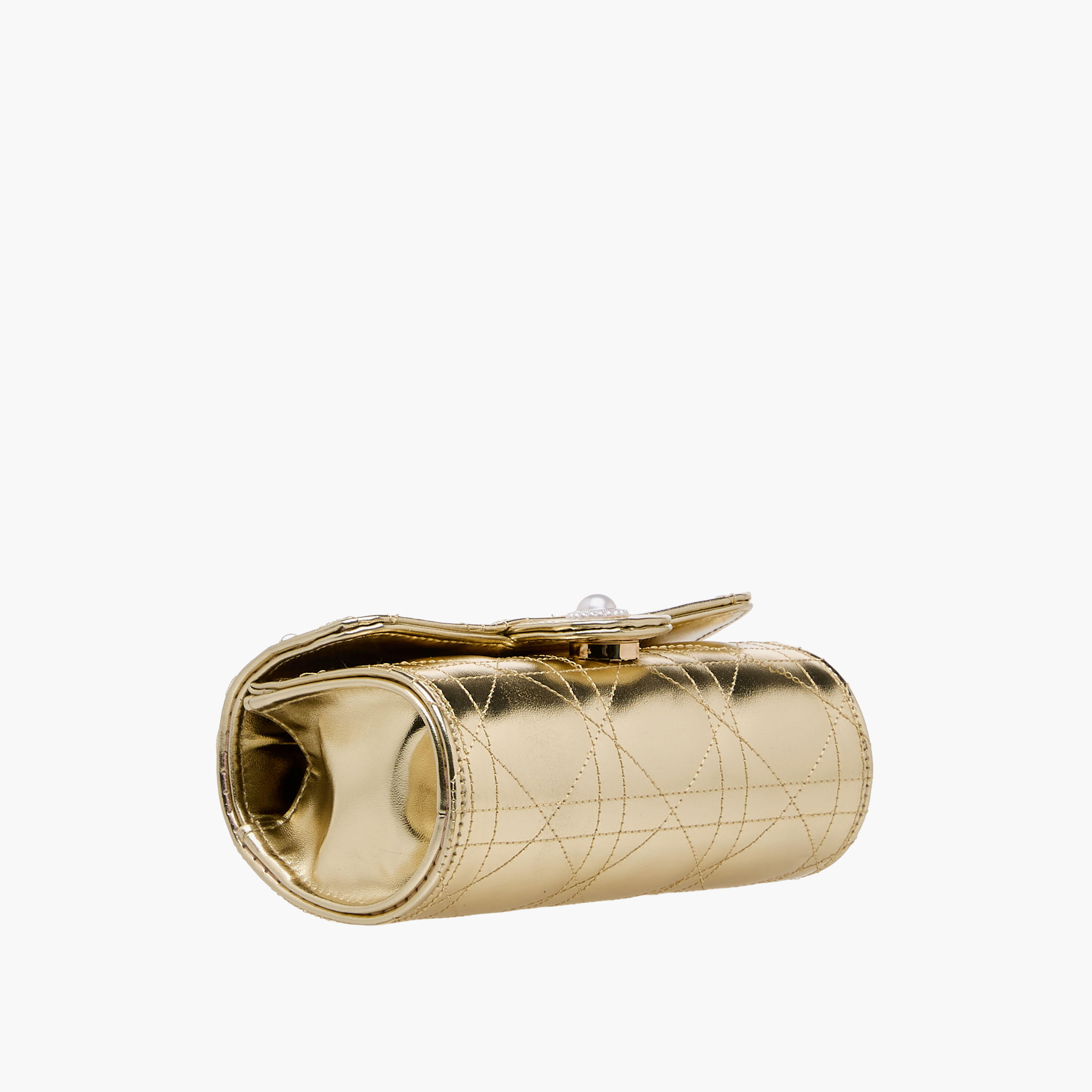 شنطة كروس بودي مبطنة بحزام سلسلة من ليتل ميسي-girls-accessories-bags-image-6