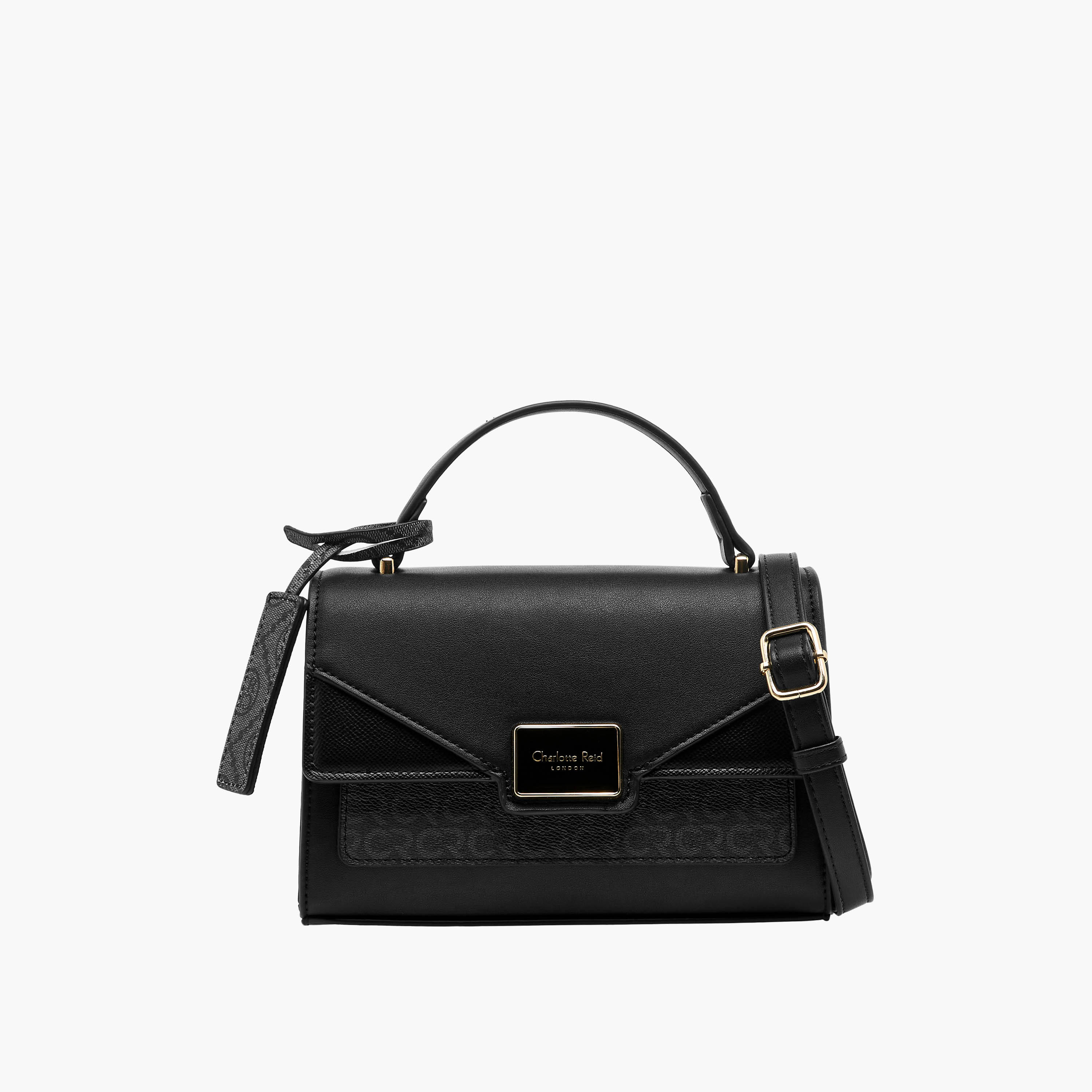 Charlotte Reid Printed Crossbody Bag with Magnetic Button Closure-women-bagsandwallets-handbags-image-1