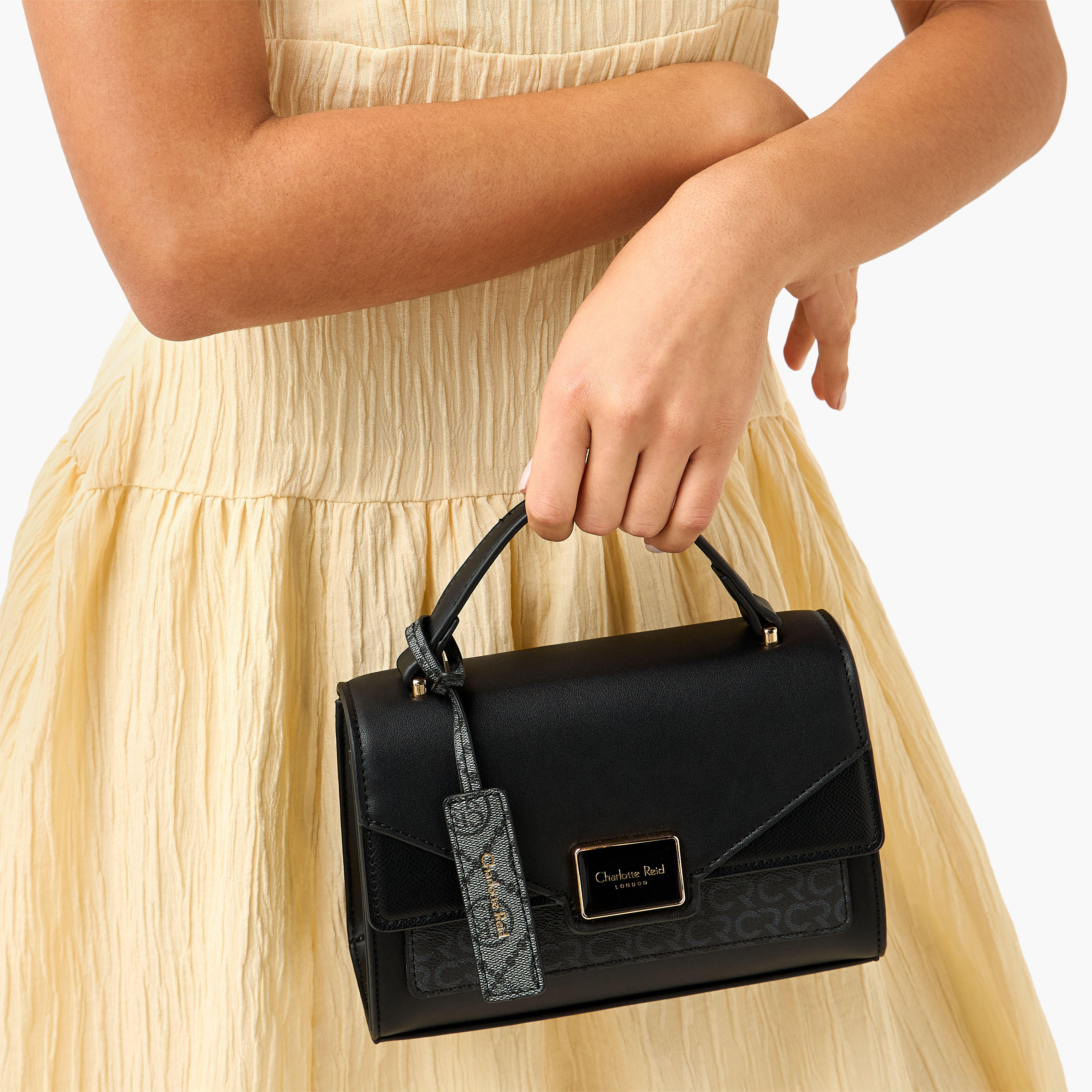 Charlotte Reid Printed Crossbody Bag with Magnetic Button Closure-women-bagsandwallets-handbags-image-2