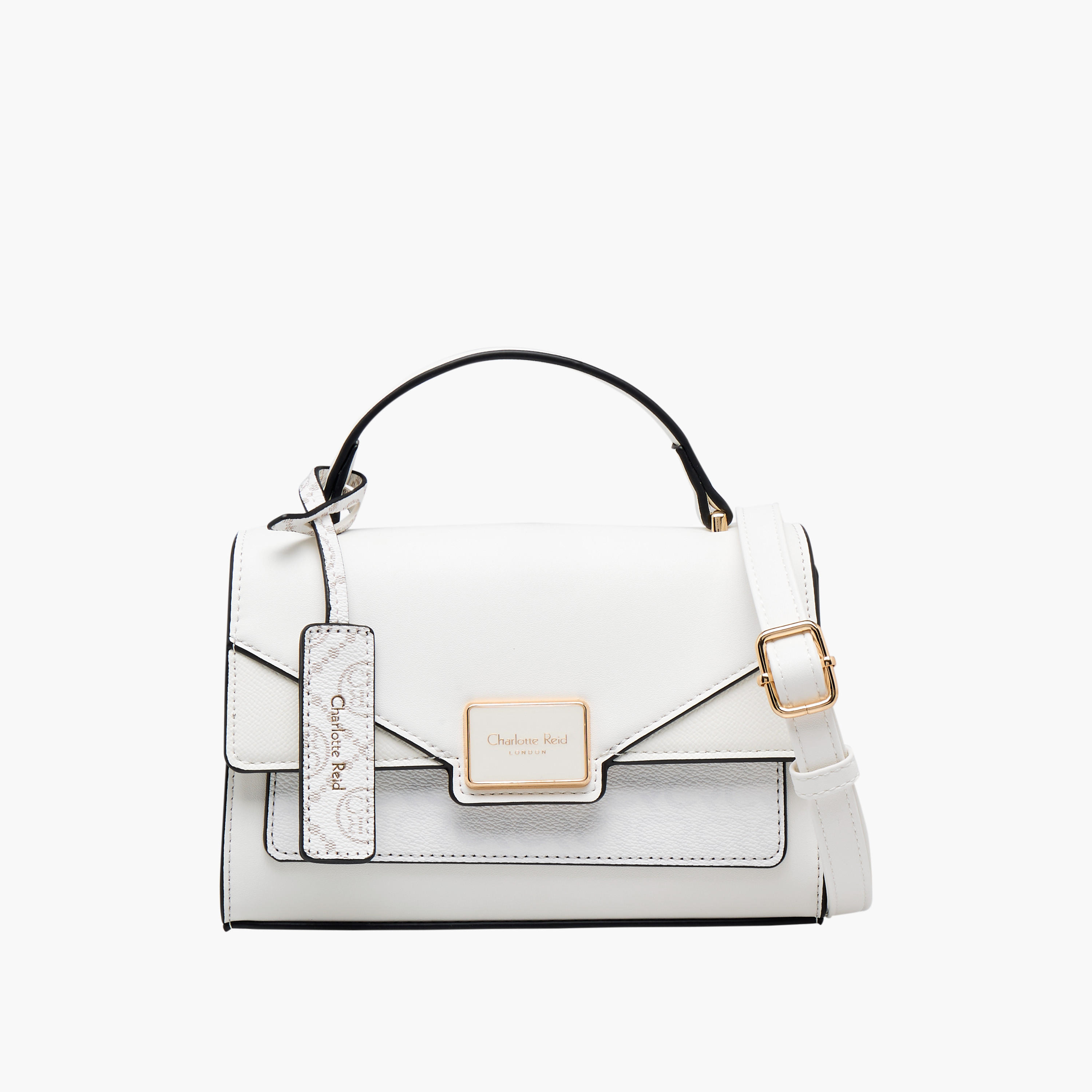 Charlotte Reid Printed Crossbody Bag with Magnetic Button Closure-women-bagsandwallets-handbags-image-1