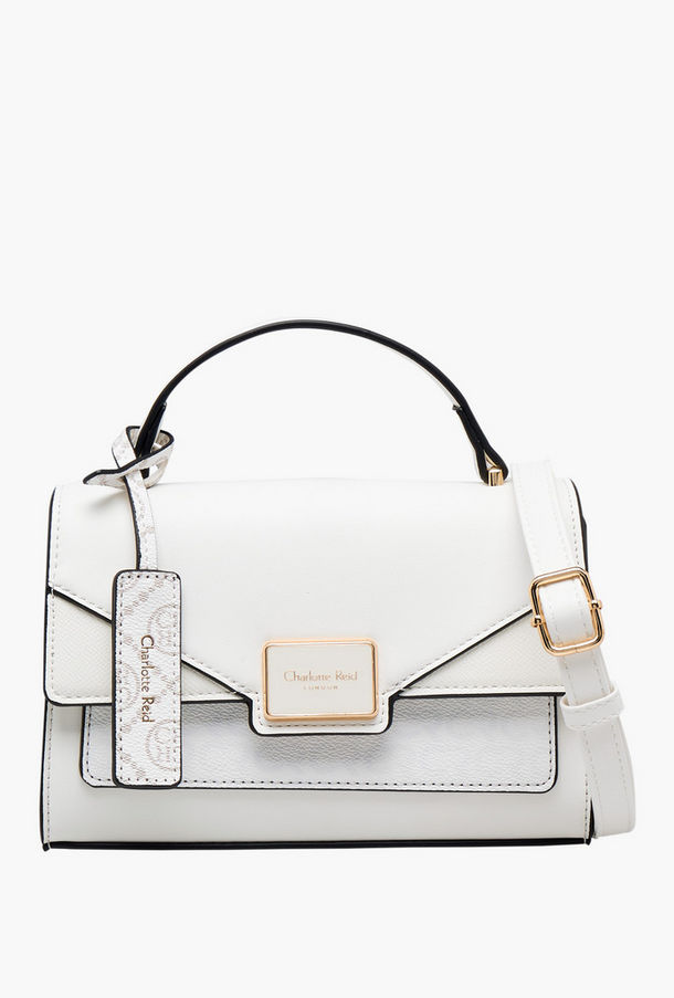 Charlotte Reid Printed Crossbody Bag with Magnetic Button Closure-women-image-1