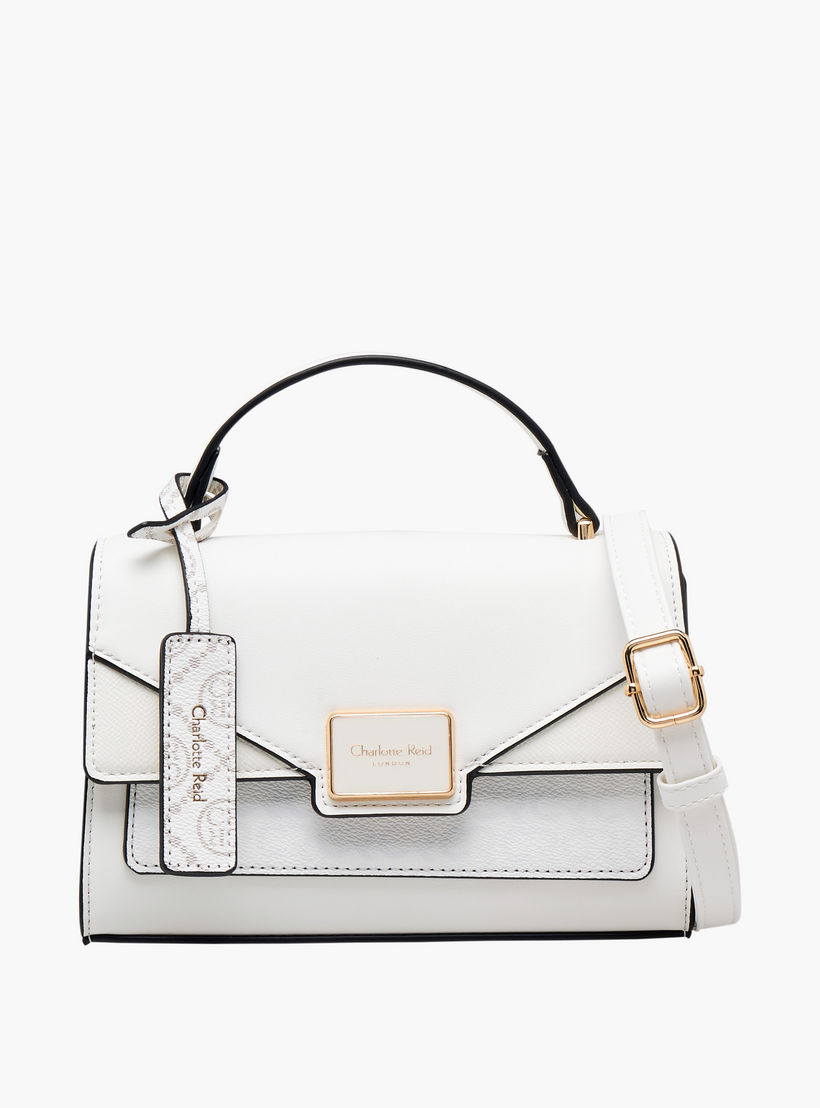 Charlotte Reid Printed Crossbody Bag with Magnetic Button Closure-women-bagsandwallets-handbags-image-1