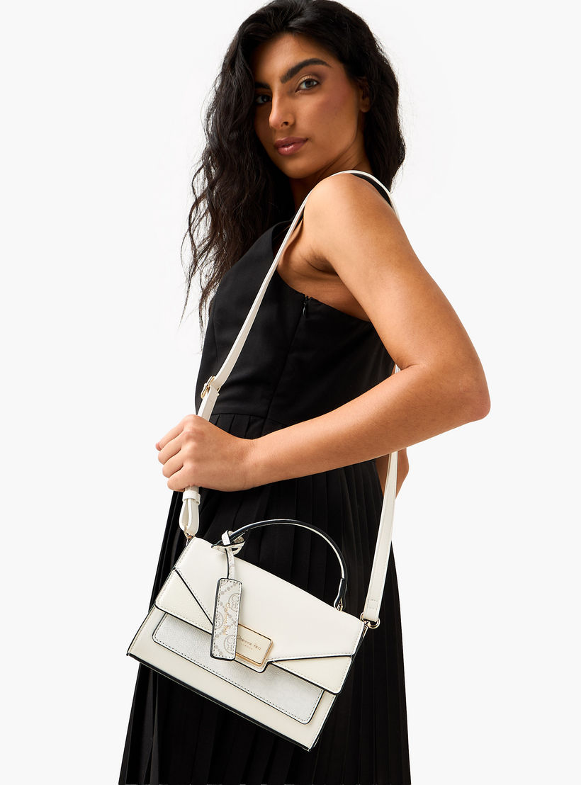 Charlotte Reid Printed Crossbody Bag with Magnetic Button Closure-women-bagsandwallets-handbags-image-2