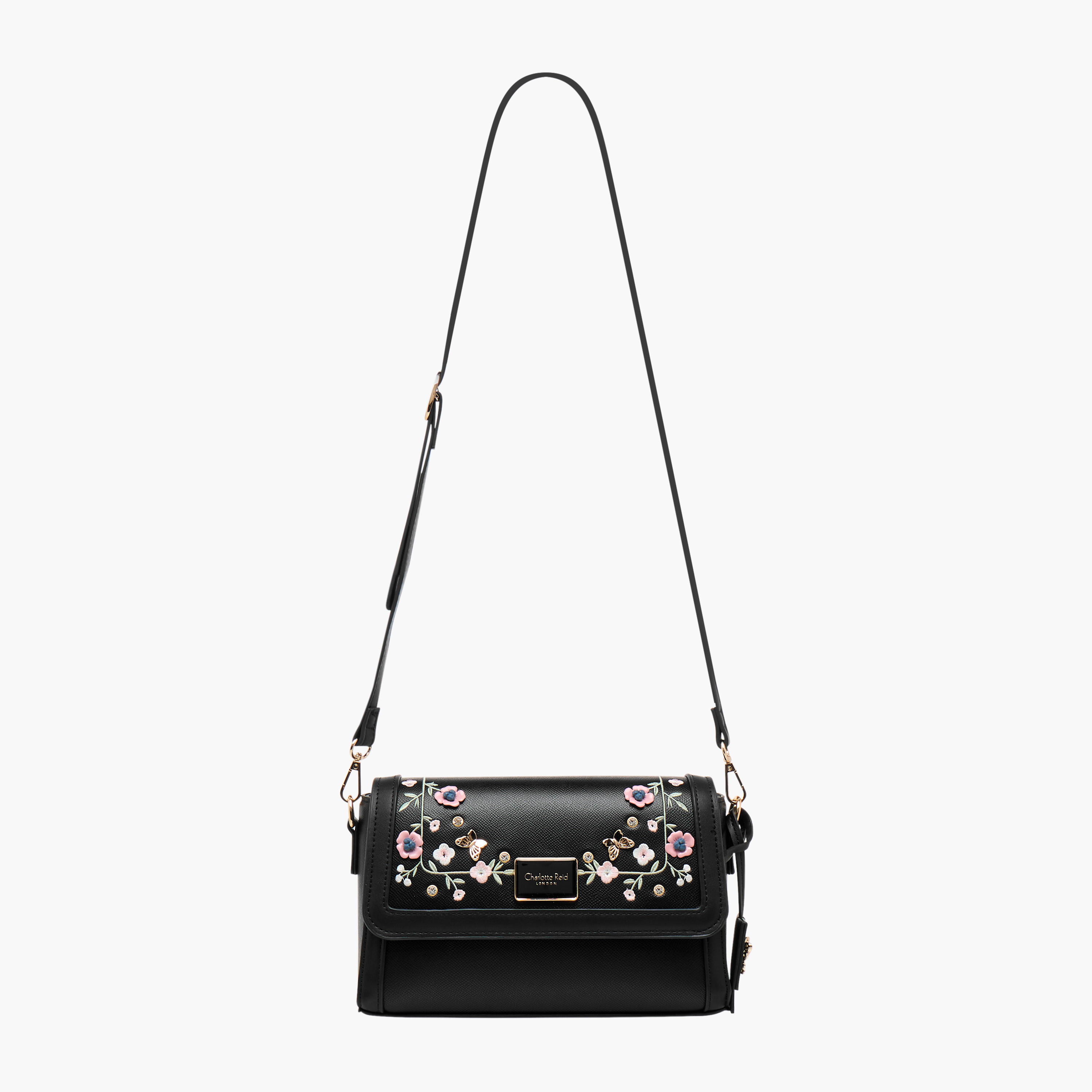 Charlotte Reid Floral Embroidered Crossbody Bag with Button Closure-women-bagsandwallets-handbags-image-3