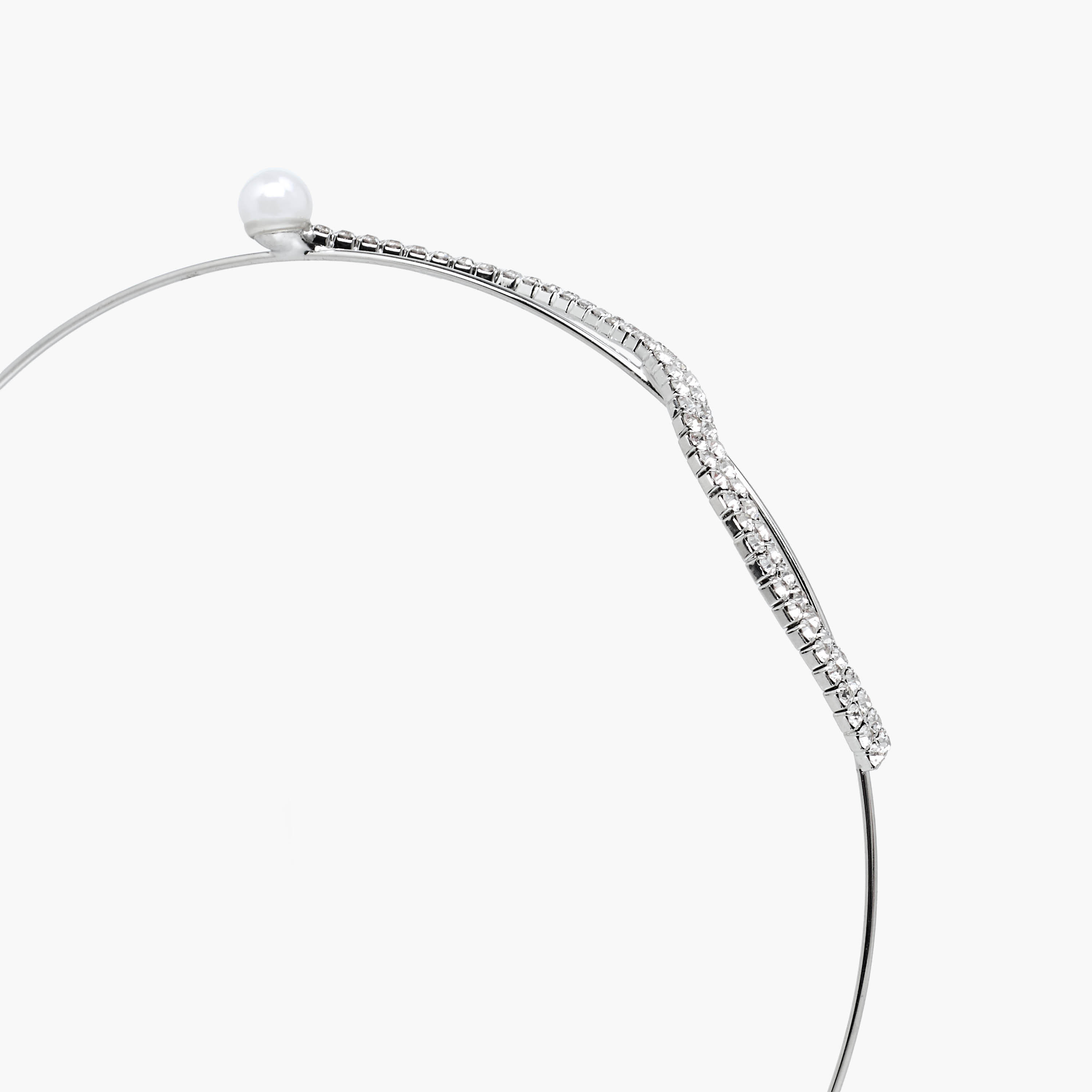 Silver Tone Embellished Hairband-women-hairaccessories-bands-image-3