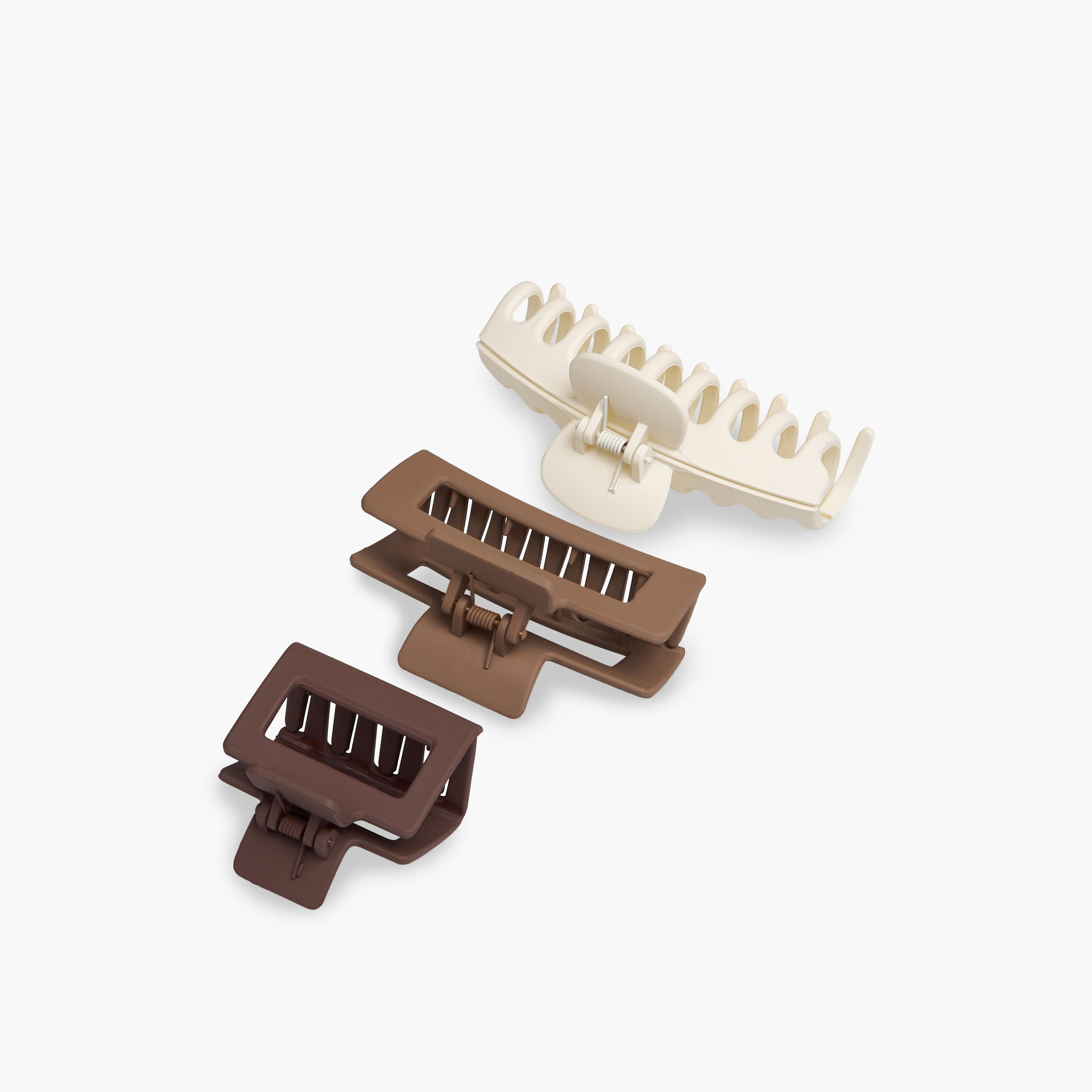 Pack of 3 Assorted Hair Clamp with Matte Finish-women-hairaccessories-clamps-image-6