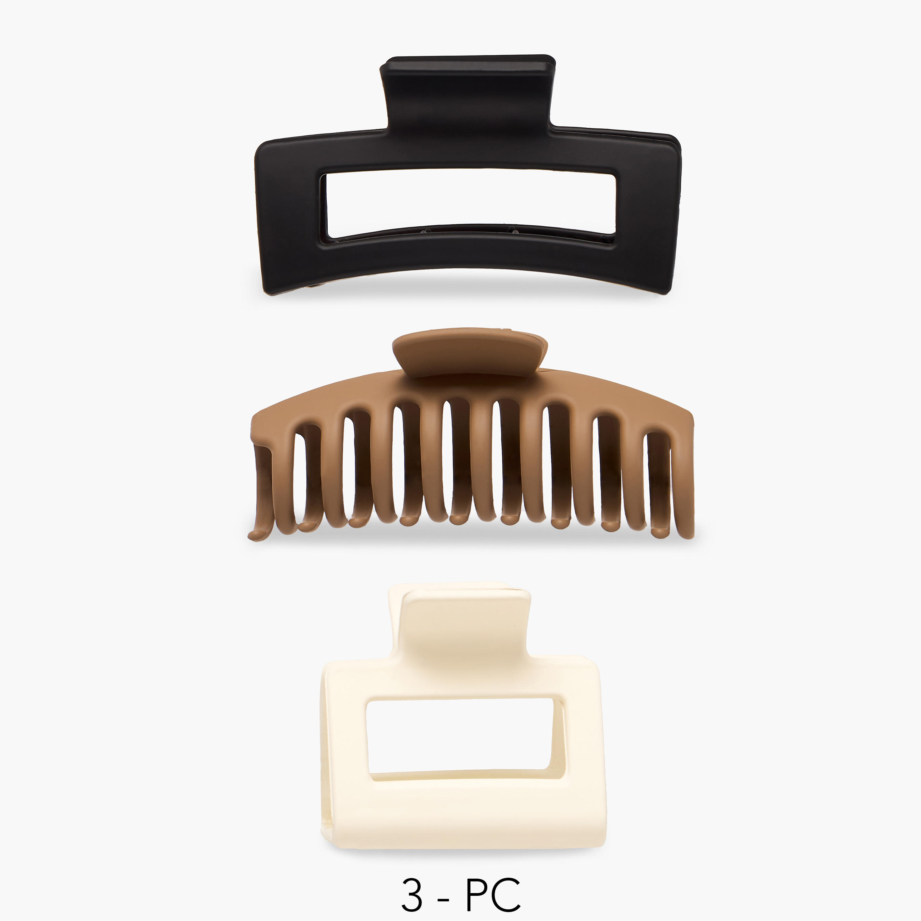 Pack of 3 Hair Clamps-women-hairaccessories-clamps-image-1