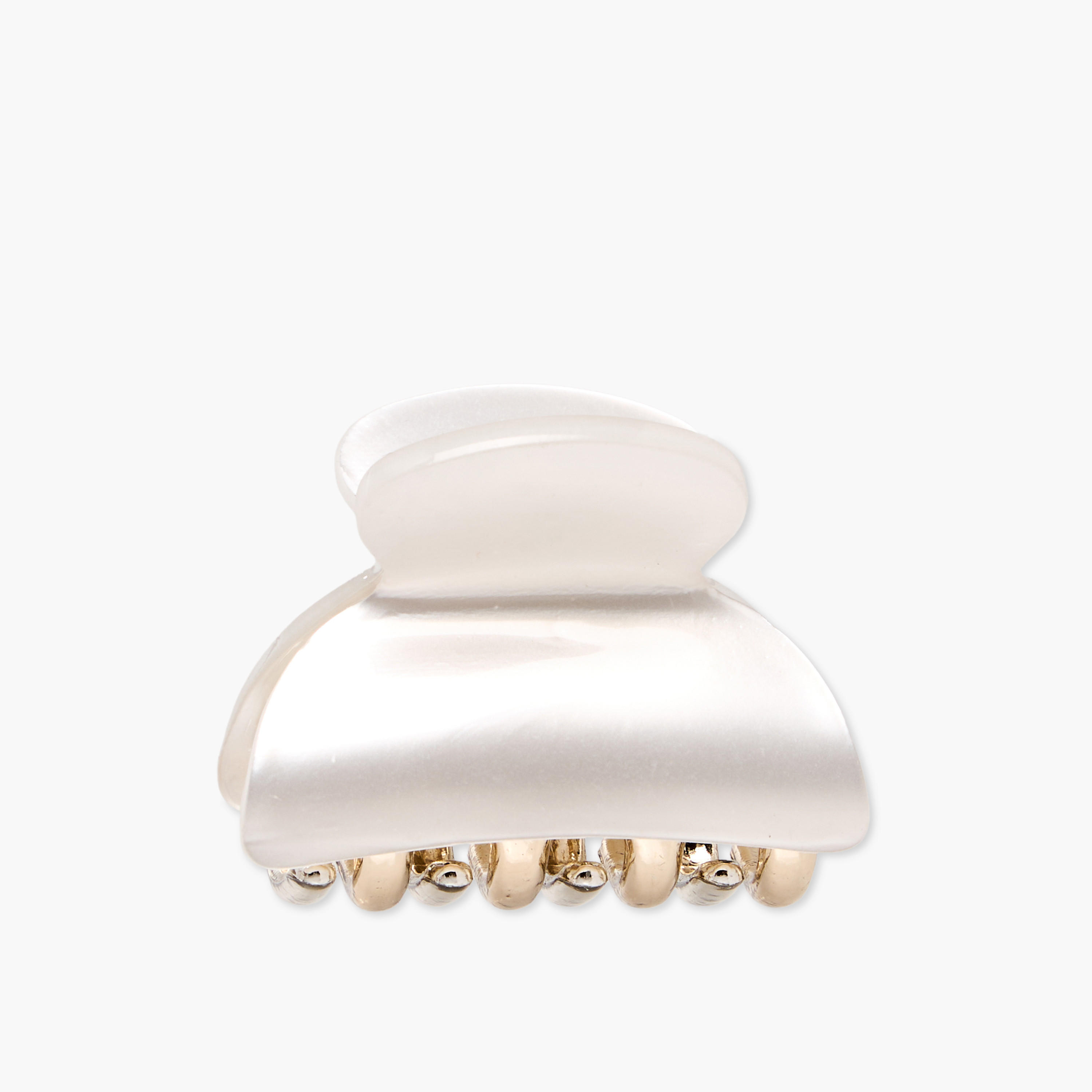 Pack of 3 Curved Hair Clamp with Pearl Finish-women-hairaccessories-clamps-image-3