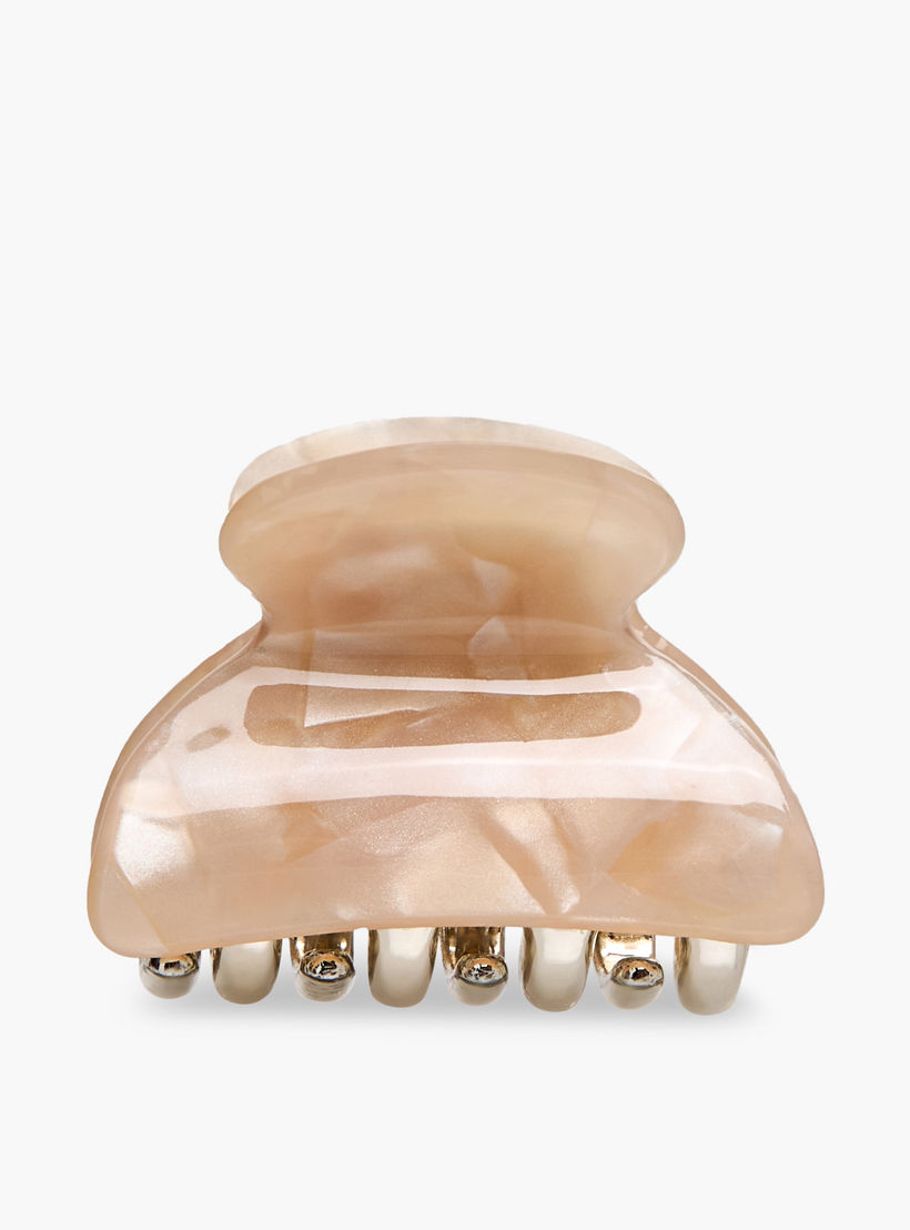 Pack of 3 Curved Hair Clamp with Glitter Finish-women-hairaccessories-clamps-image-2