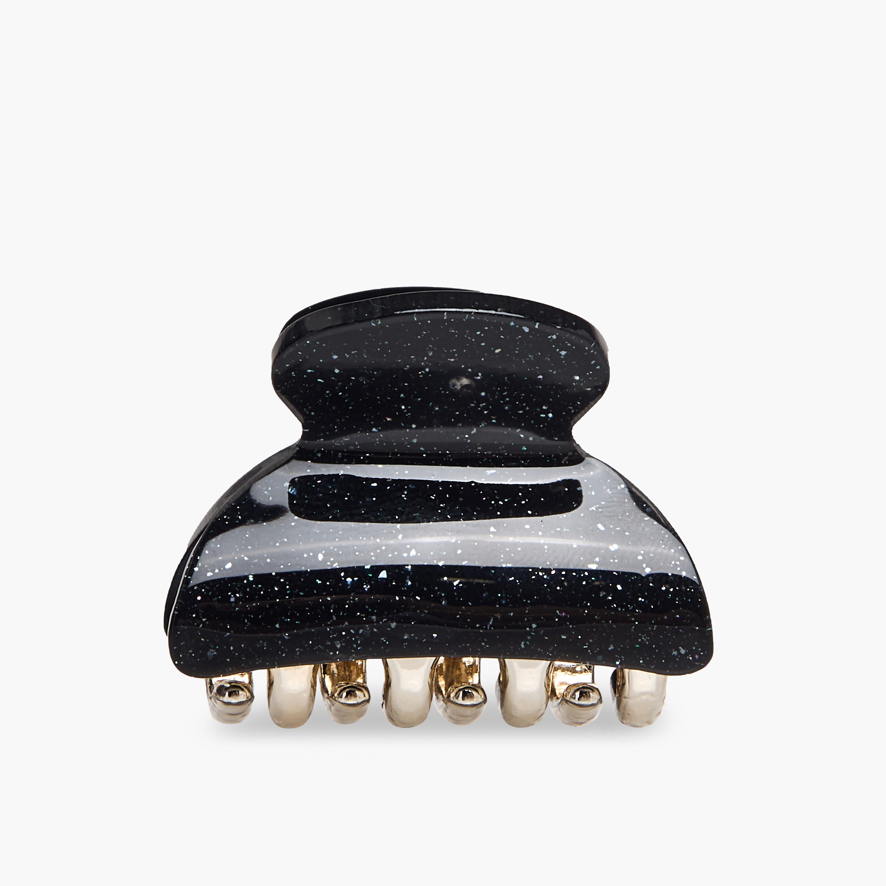 Pack of 3 Curved Hair Clamp with Glitter Finish-women-hairaccessories-clamps-image-4