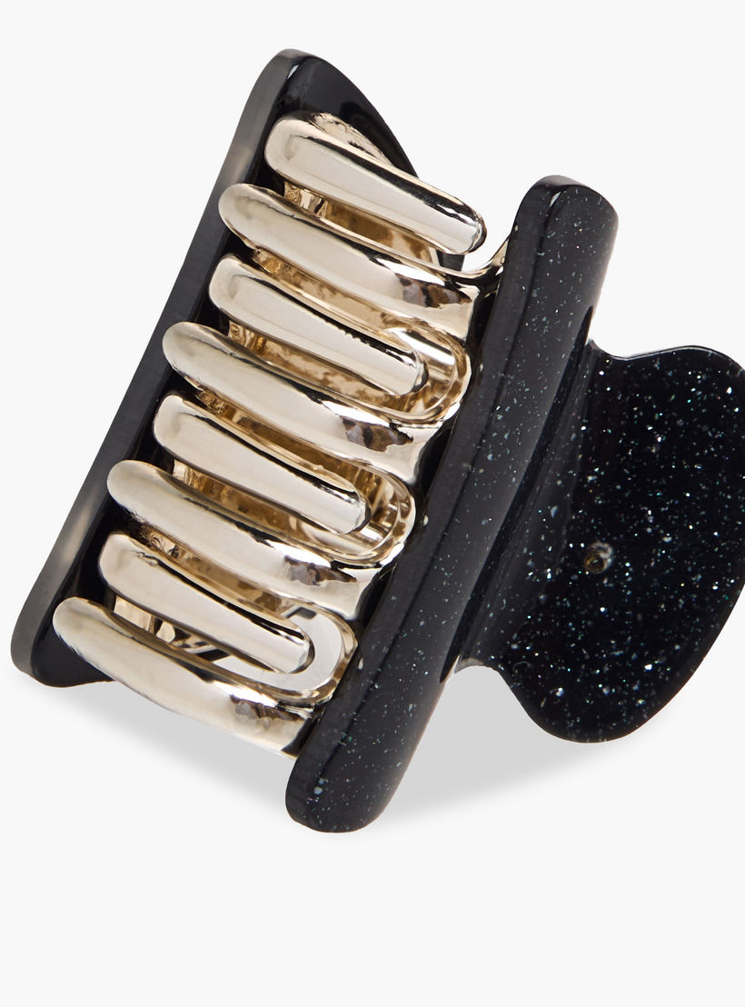 Pack of 3 Curved Hair Clamp with Glitter Finish-women-hairaccessories-clamps-image-5
