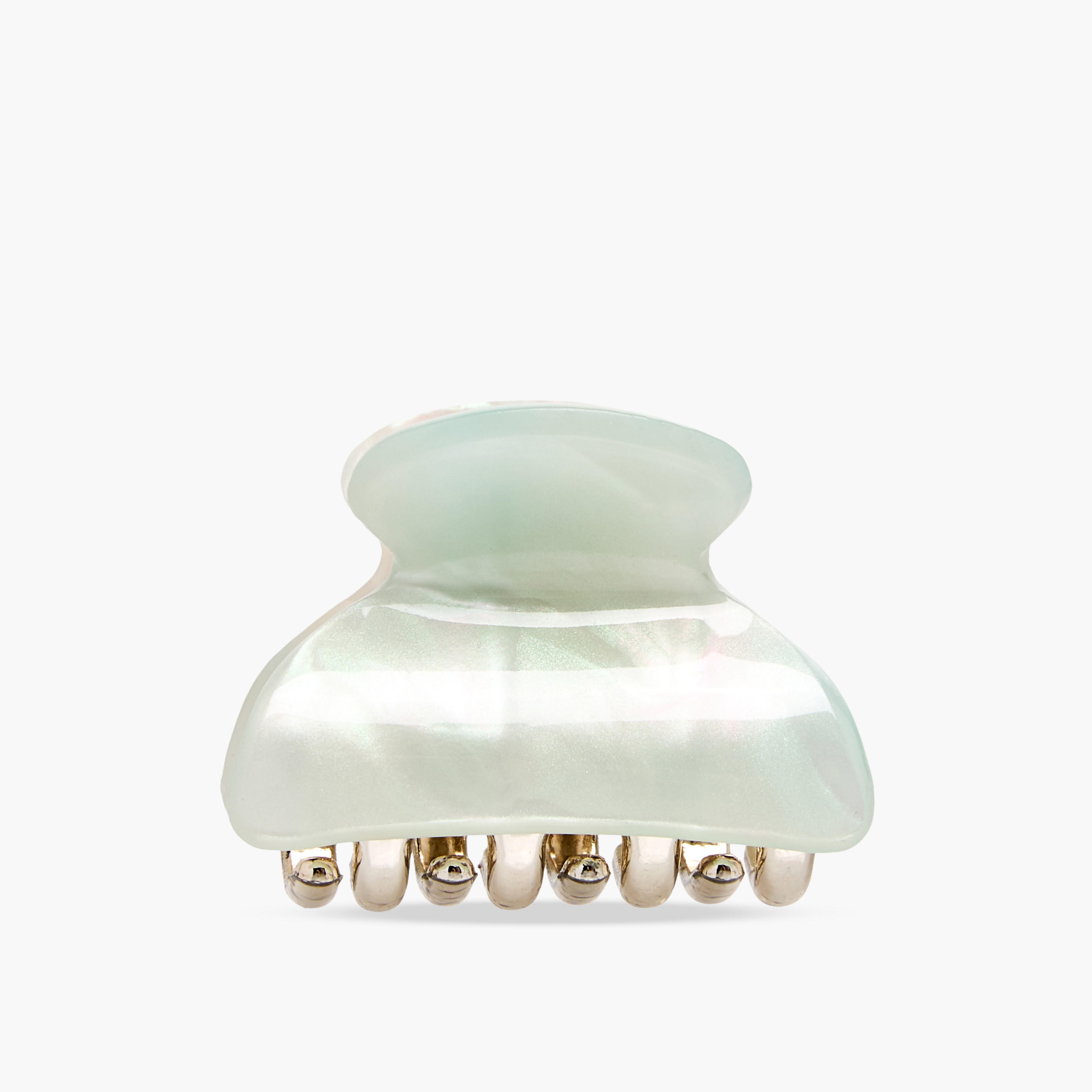 Pack of 3 Curved Hair Clamp with Marble Finish-women-hairaccessories-clamps-image-4