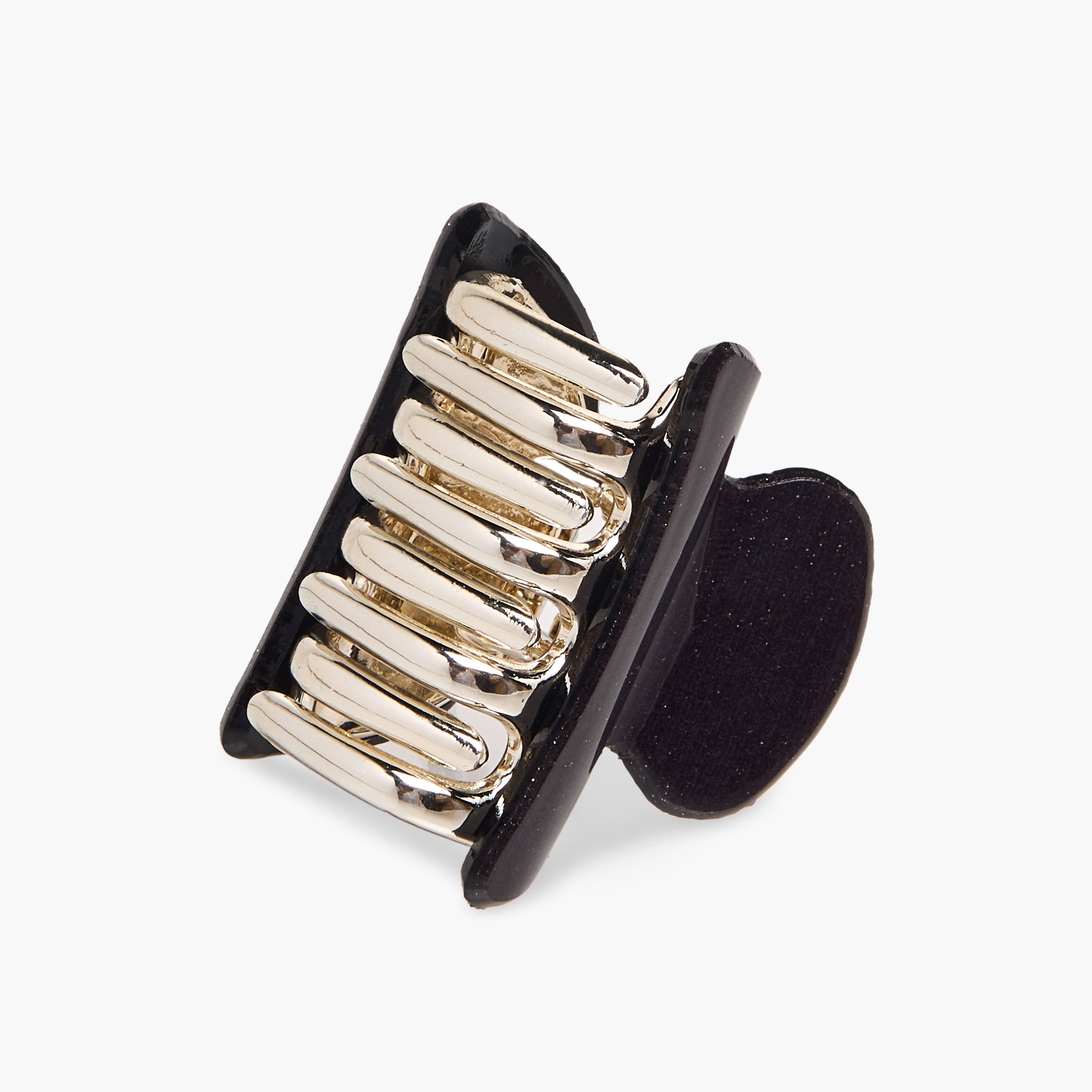 Pack of 3 Curved Hair Clamp with Glitter Finish-women-hairaccessories-clamps-image-6