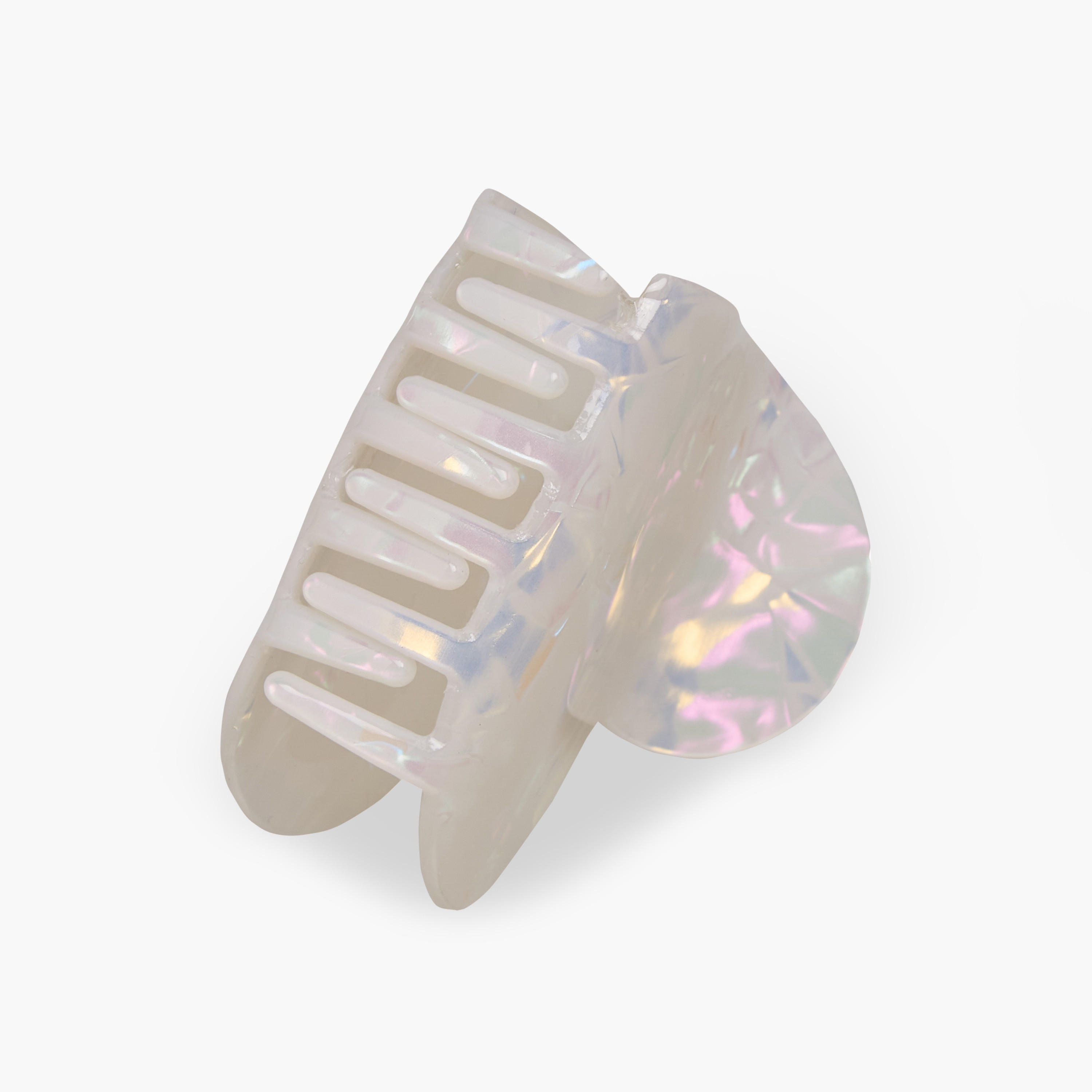 Heart Hair Clamp with Pearl Finish-women-hairaccessories-clamps-image-3
