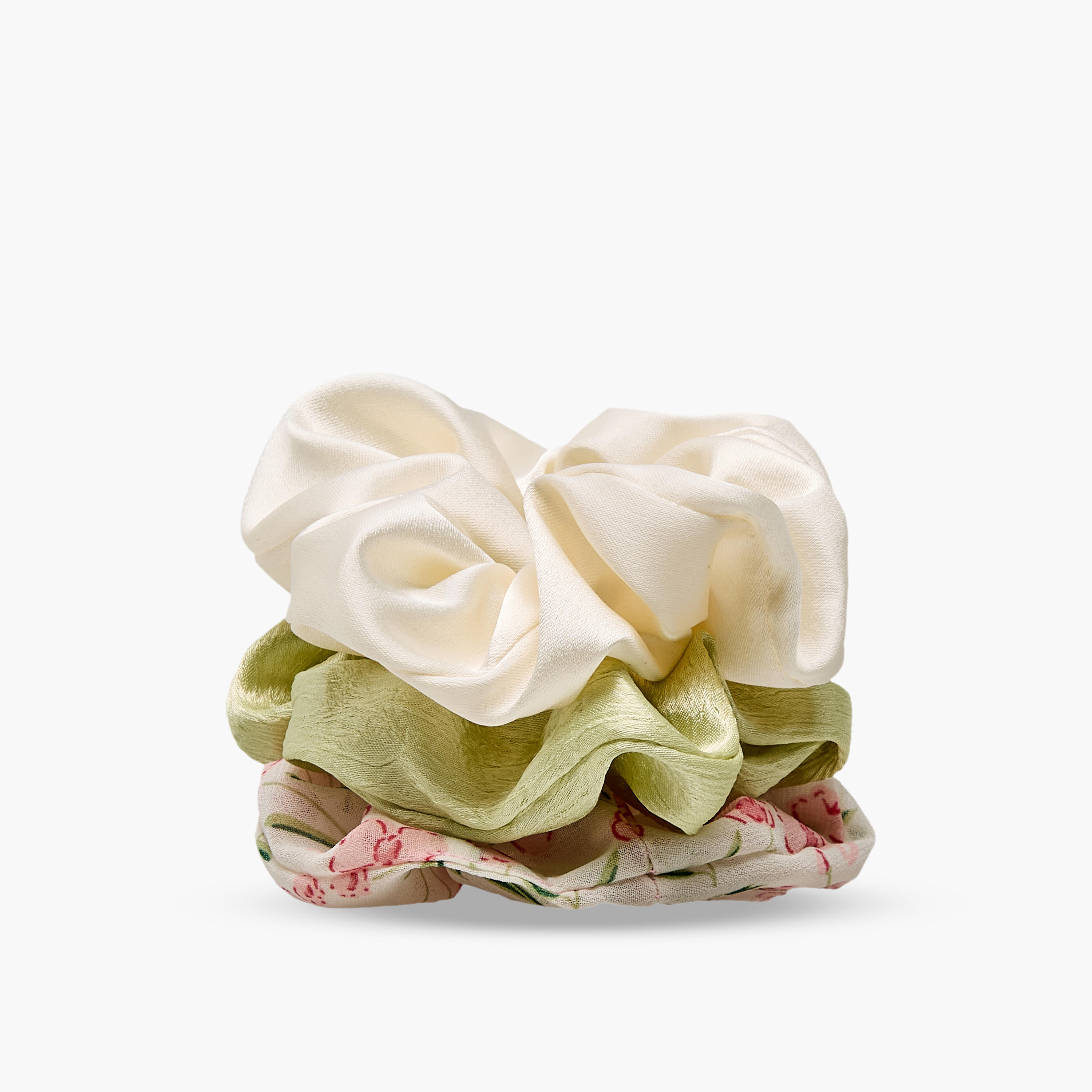 ربطات شعر سكرانشي - عبوة 3 قطع-women-hairaccessories-scrunchies-image-1