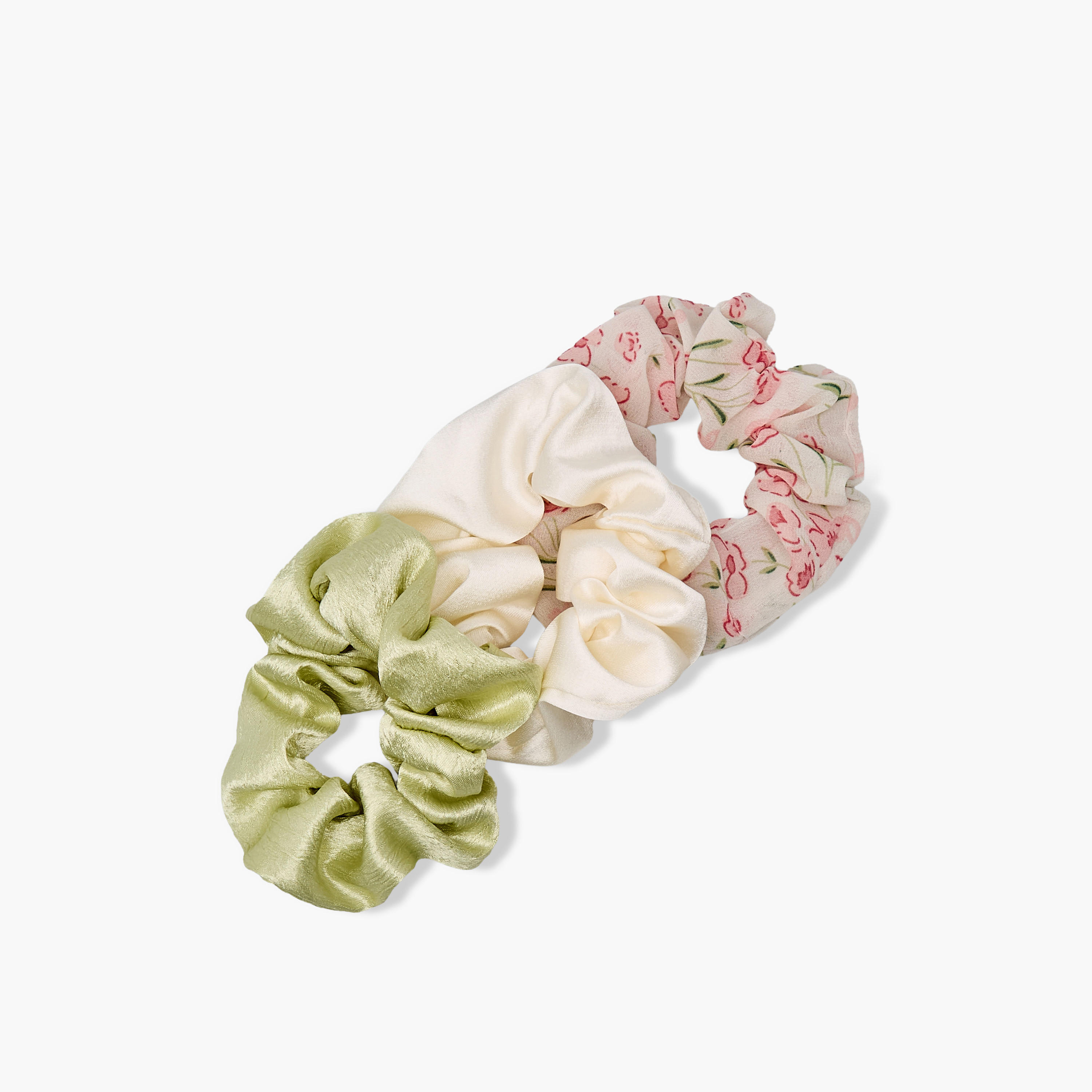 ربطات شعر سكرانشي - عبوة 3 قطع-women-hairaccessories-scrunchies-image-2