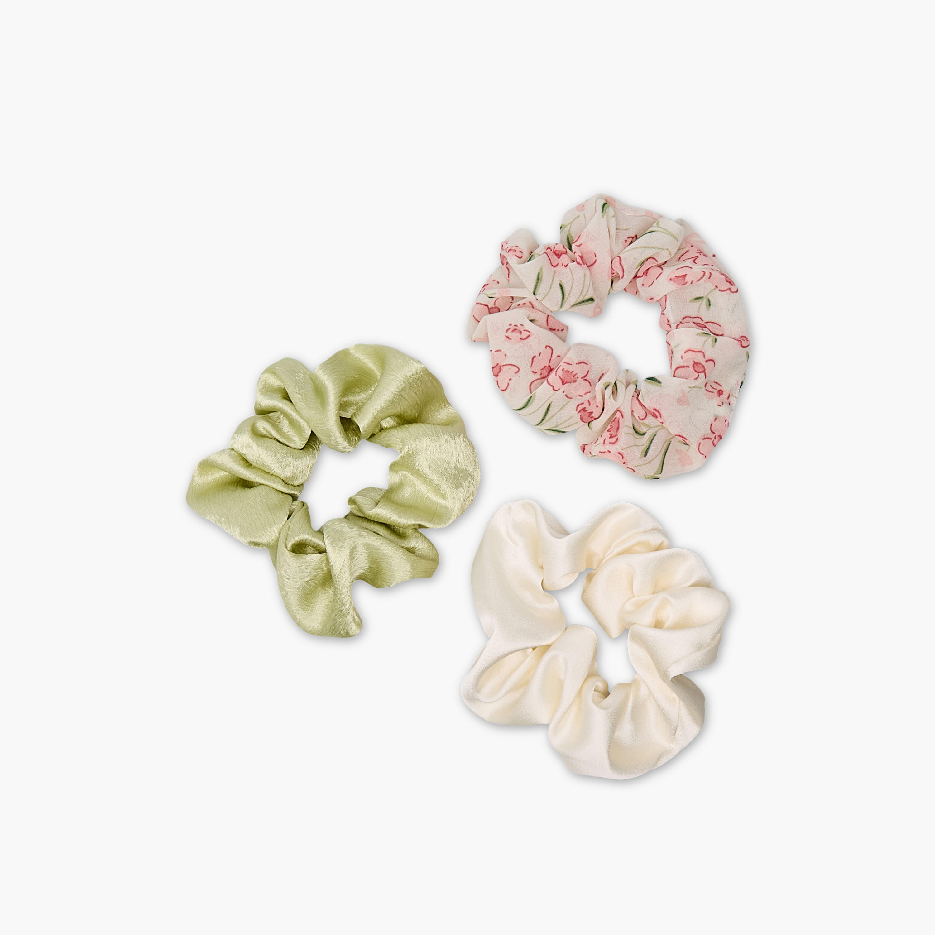 ربطات شعر سكرانشي - عبوة 3 قطع-women-hairaccessories-scrunchies-image-3