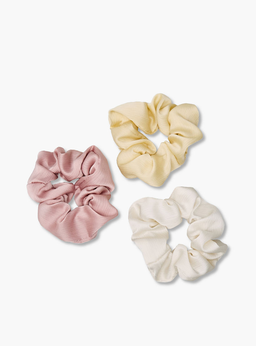 Pack of 3 Hair Scrunchie-women-hairaccessories-bands-image-3