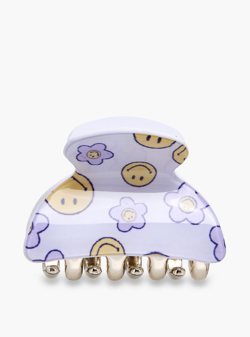 Pack of 3 Curved Hair Clamp with Assorted Design-women-hairaccessories-clamps-image-4