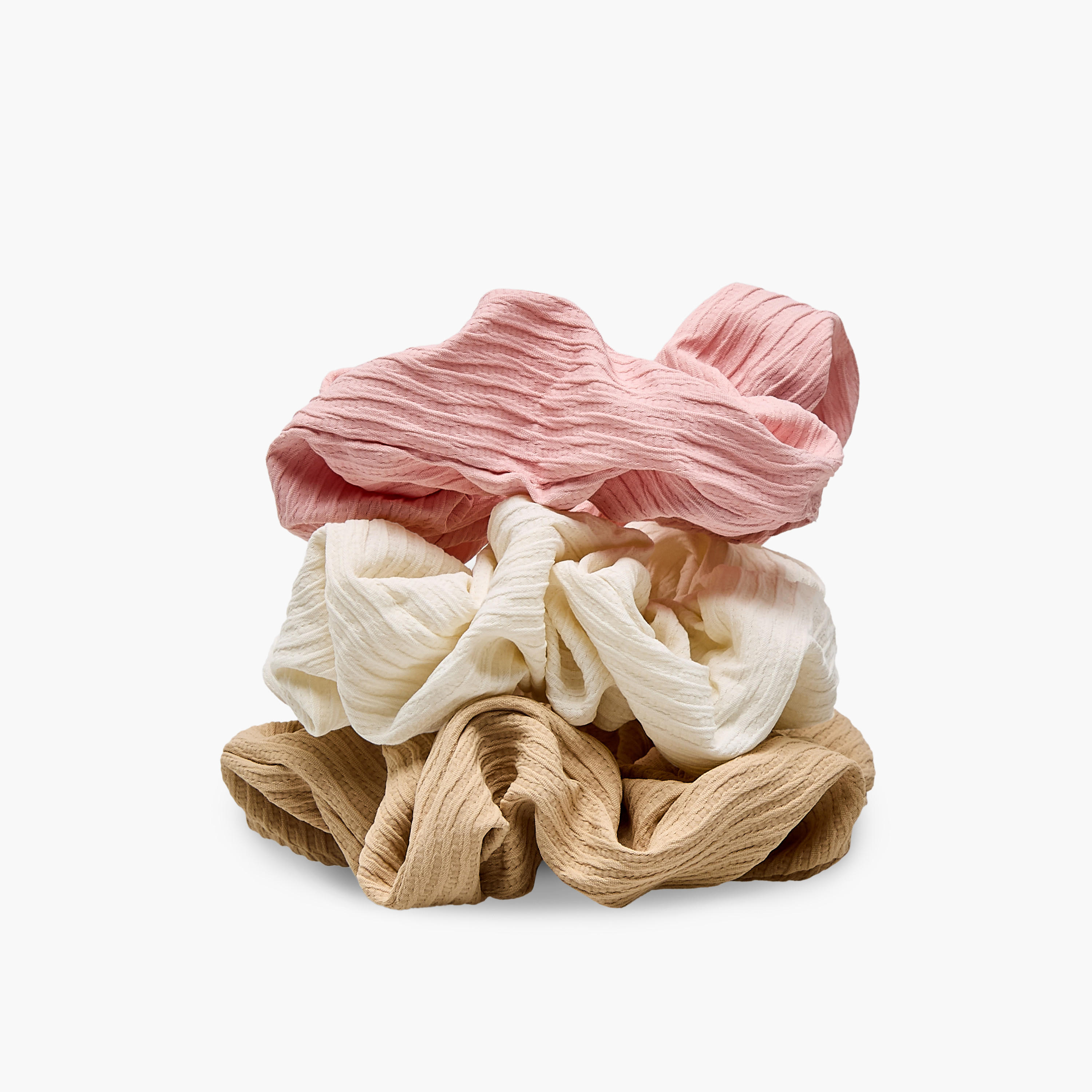 طقم ربطات شعر من 3 قطع-women-hairaccessories-scrunchies-image-1