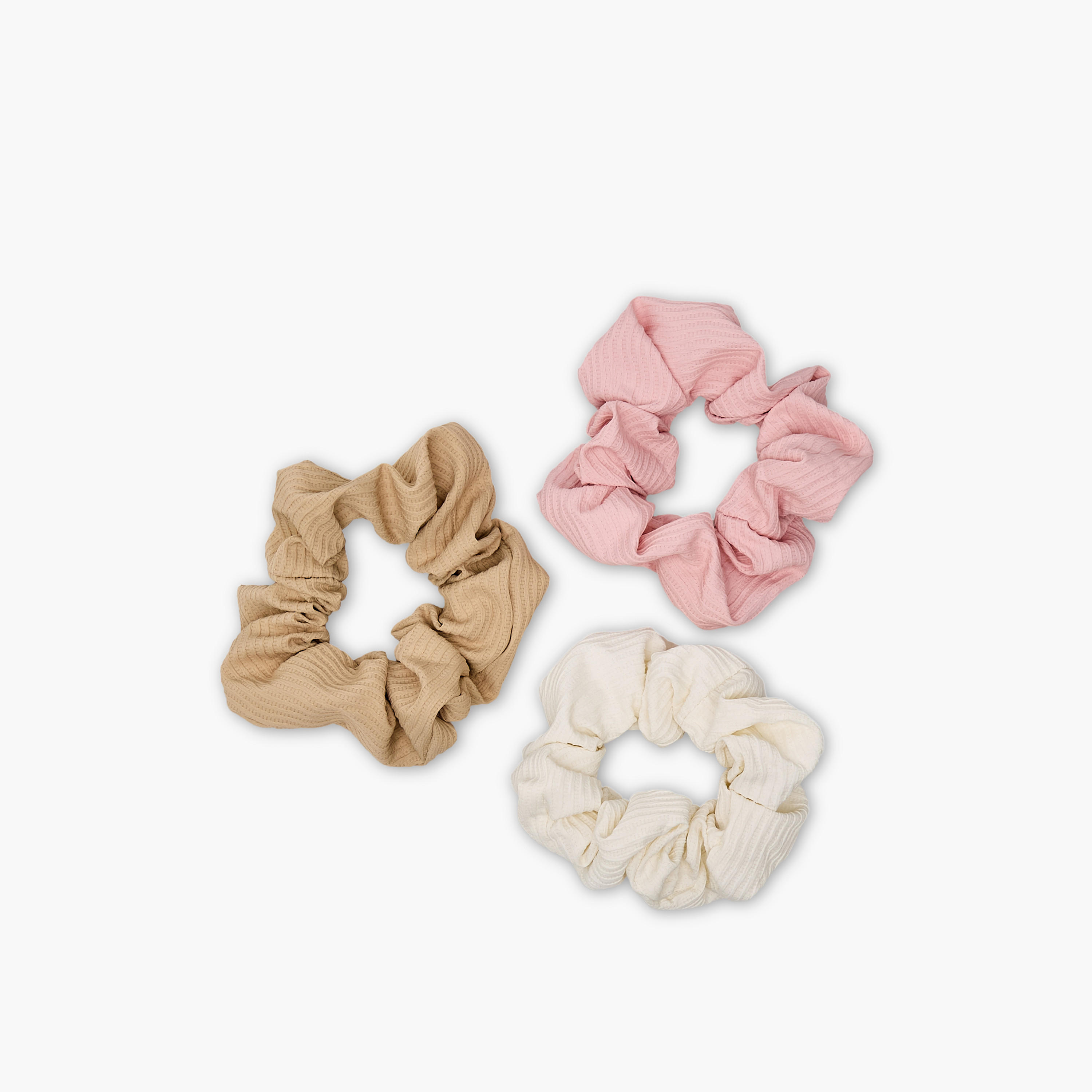 طقم ربطات شعر من 3 قطع-women-hairaccessories-scrunchies-image-3