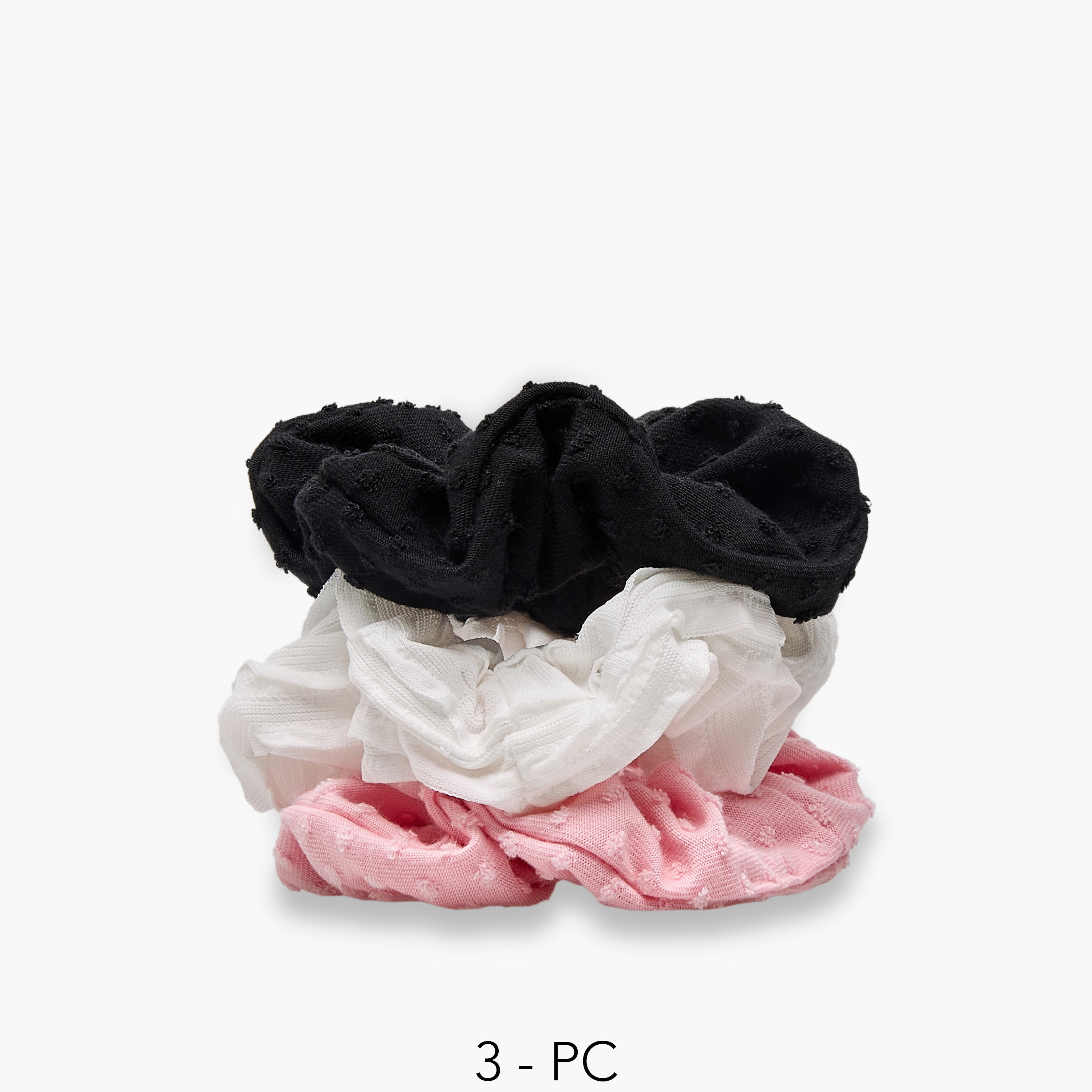 ربطات شعر سكرانشي - عبوة 3 قطع-women-hairaccessories-scrunchies-image-1