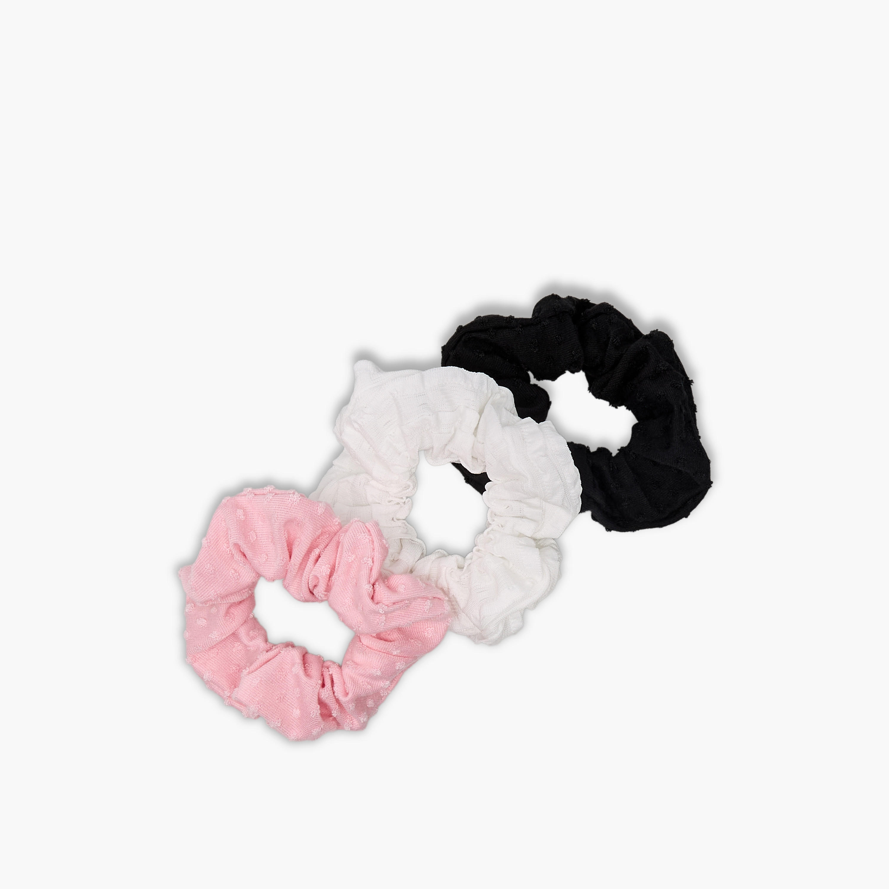ربطات شعر سكرانشي - عبوة 3 قطع-women-hairaccessories-scrunchies-image-2