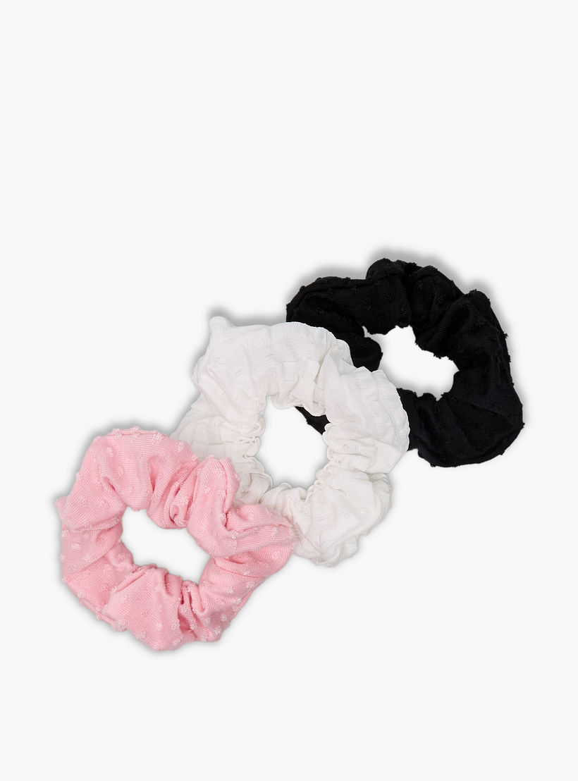 ربطات شعر سكرانشي - عبوة 3 قطع-women-hairaccessories-scrunchies-image-2