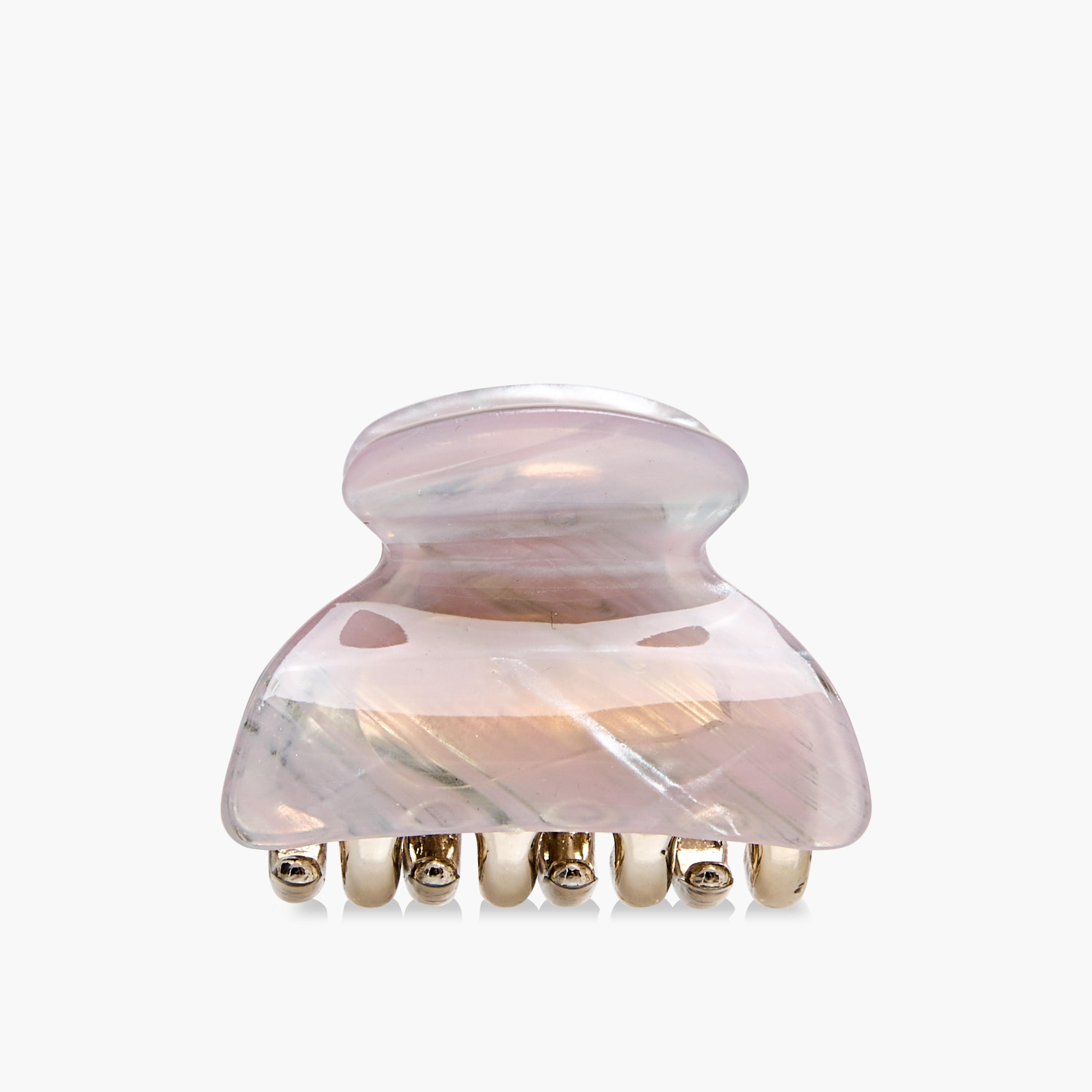 Pack of 3 Curved Hair Clamp with Pearl Finish-women-hairaccessories-clamps-image-2