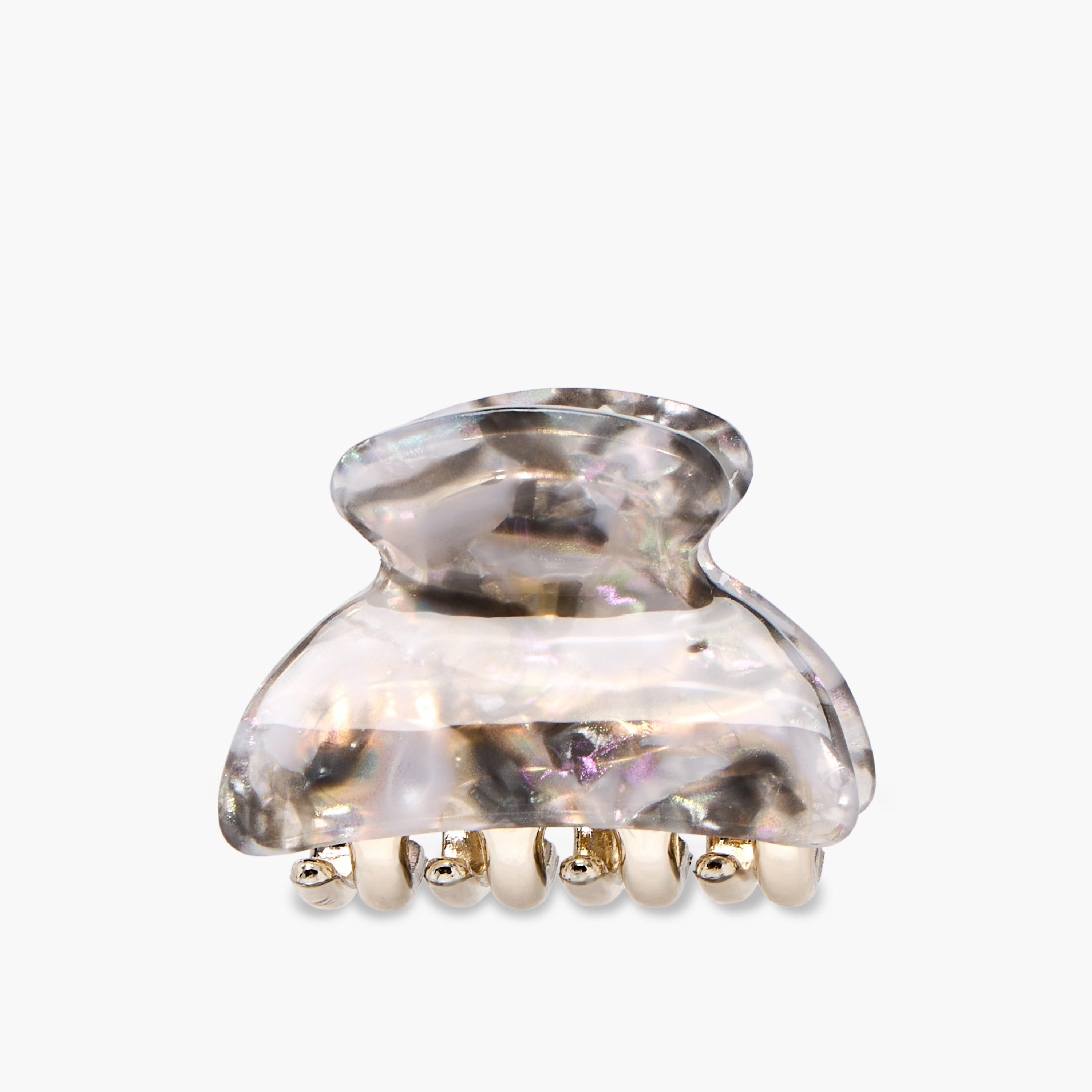 Pack of 3 Curved Hair Clamp with Pearl Finish-women-hairaccessories-clamps-image-3