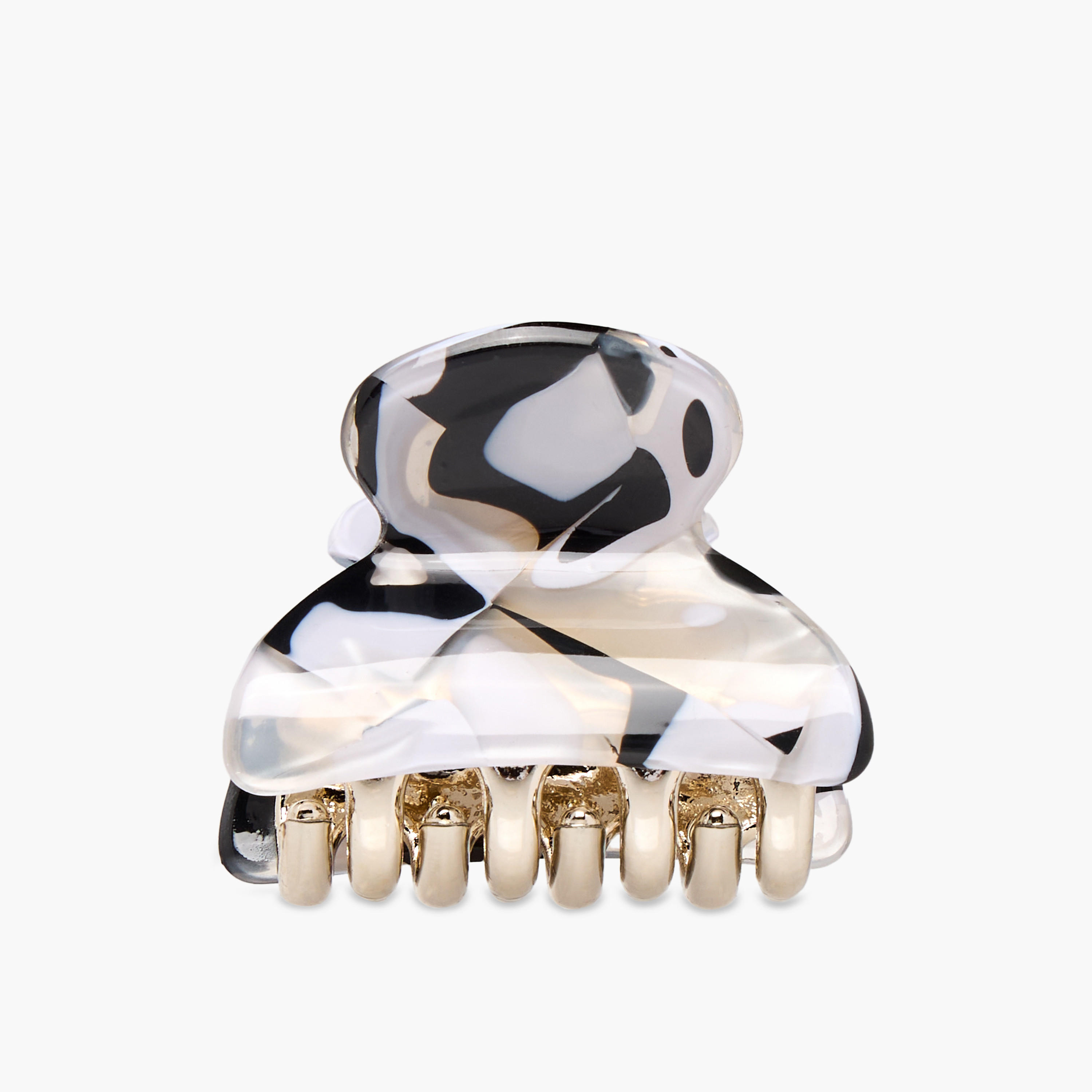Pack of 3 Curved Hair Clamp with Pearl Finish-women-hairaccessories-clamps-image-4