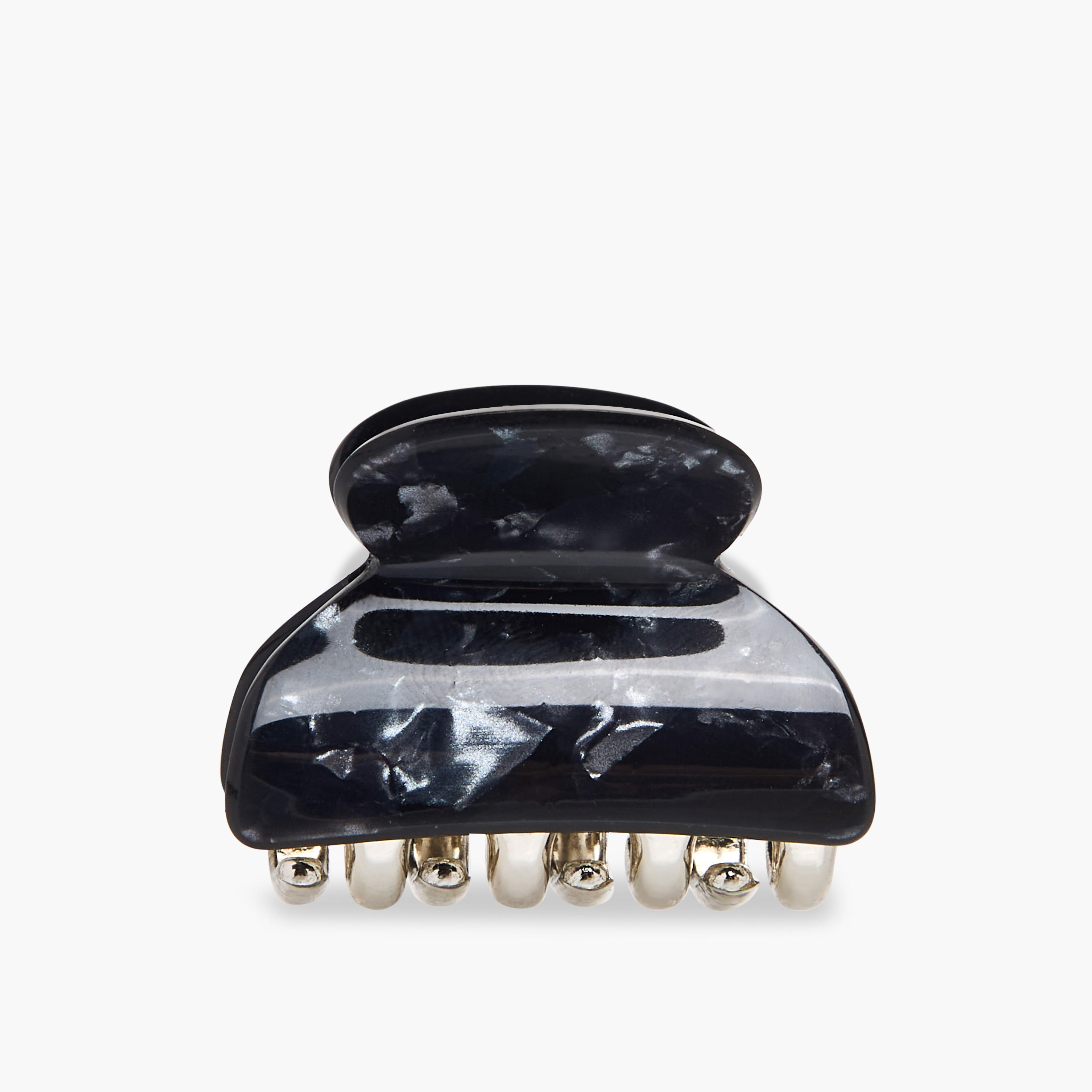 Pack of 3 Curved Hair Clamp with Marble Finish-women-hairaccessories-clamps-image-3
