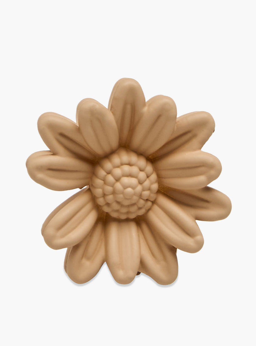 Pack of 6 Floral Shaped Hair Clamp with Textured Design-women-hairaccessories-clamps-image-5