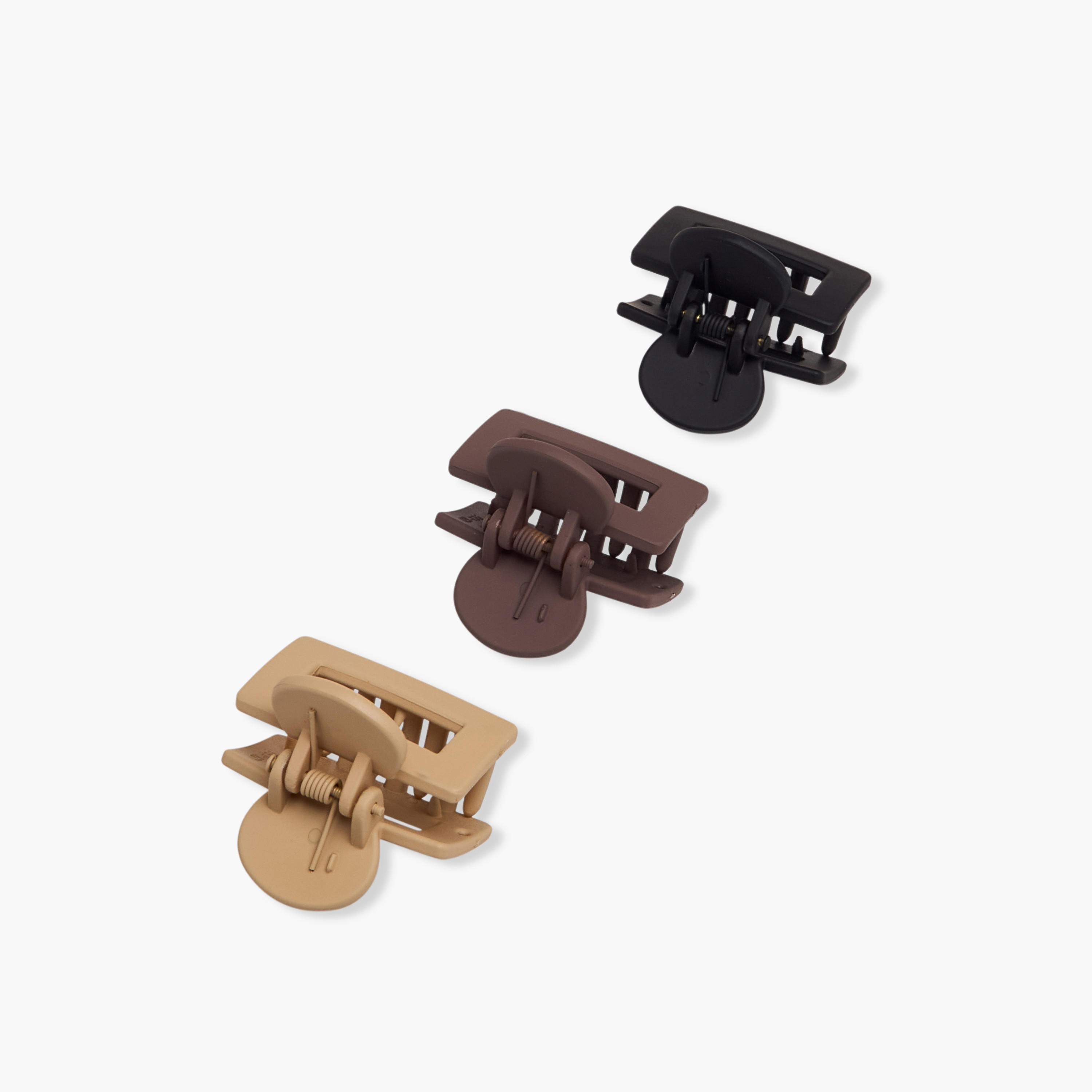 Pack of 3 Rectangle Shaped Hair Clamp-women-hairaccessories-clamps-image-5