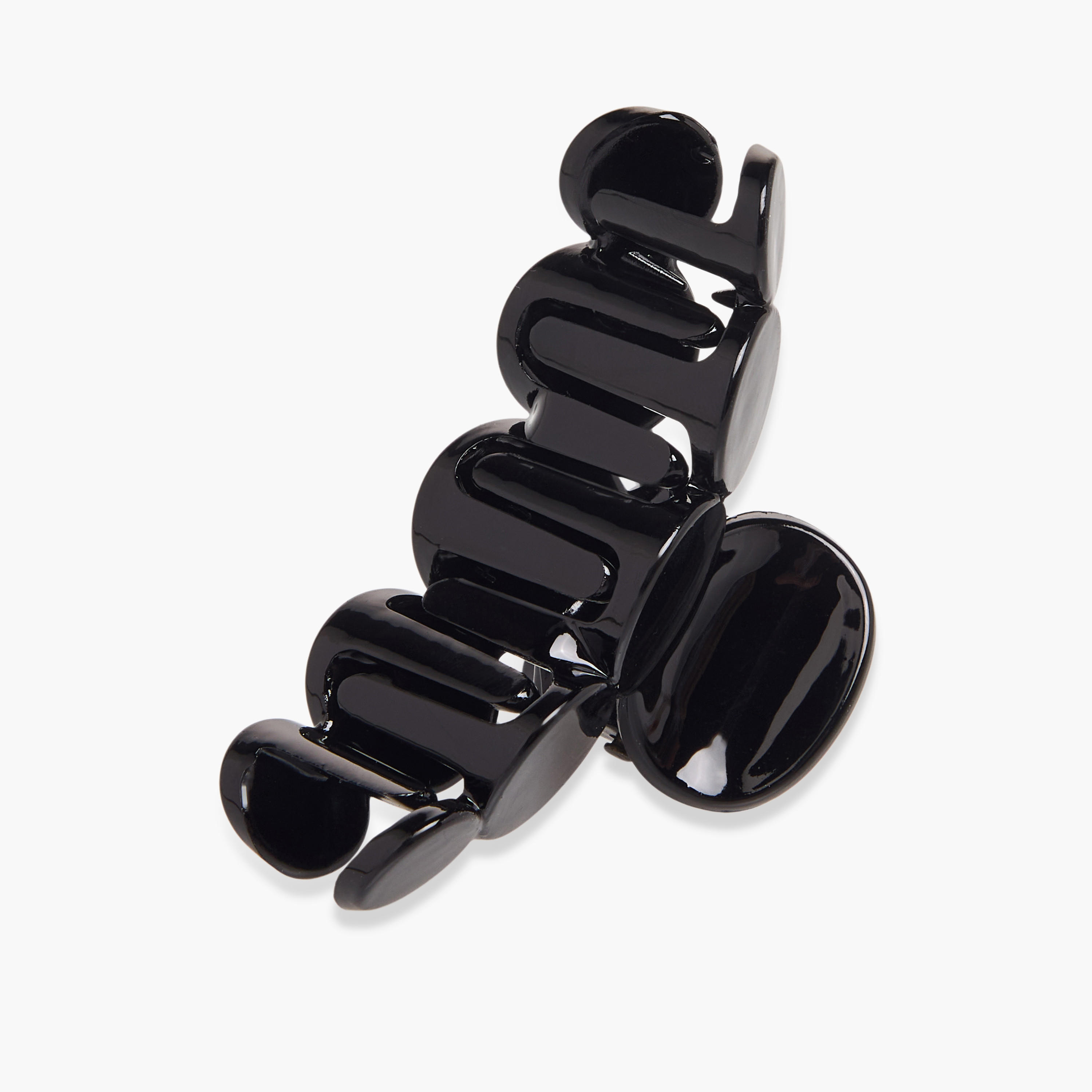 Pack of 3 Curved Shape Hair Clamps with Marble Design-women-hairaccessories-clamps-image-6
