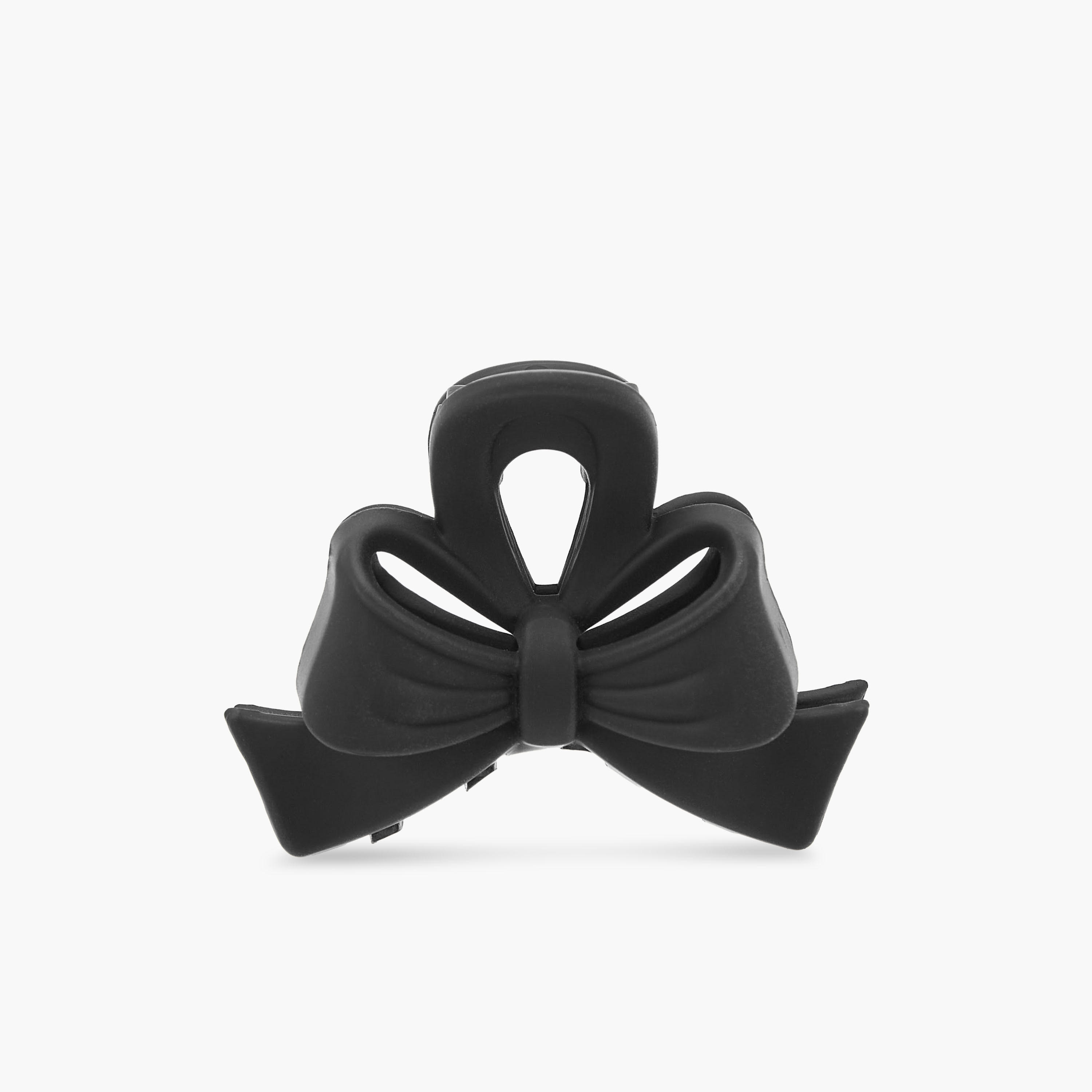 Pack of 3 Bow Hair Clamp with Solid Design-women-hairaccessories-clamps-image-2