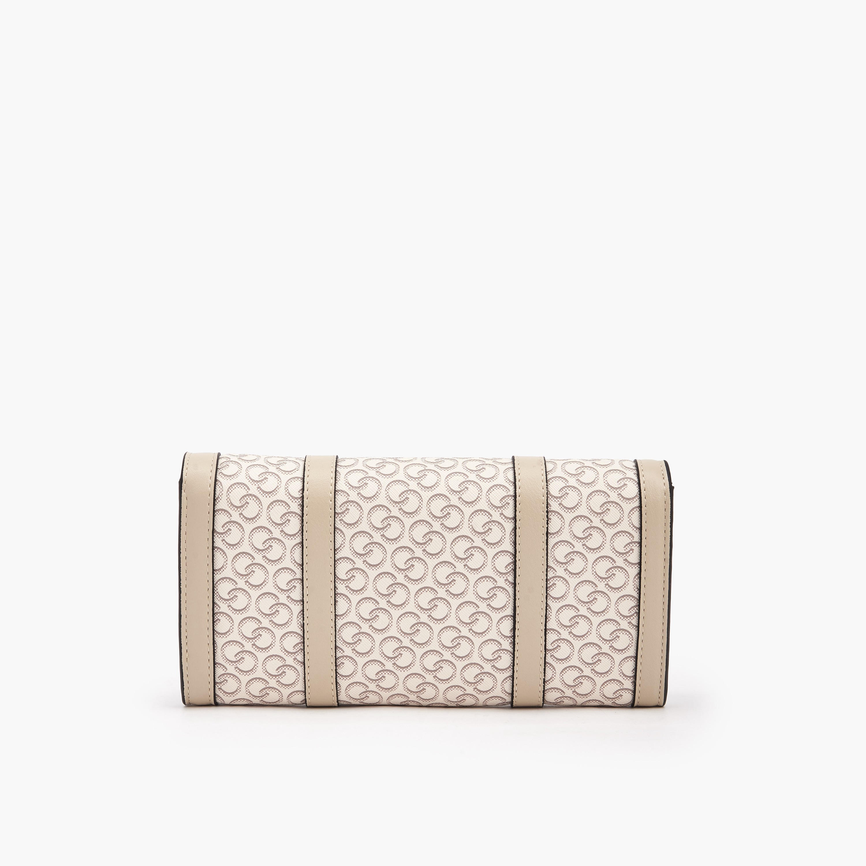 Celeste Monogram Print Wallet with Magnetic Flap Closure-women-bagsandwallets-wallets-image-4