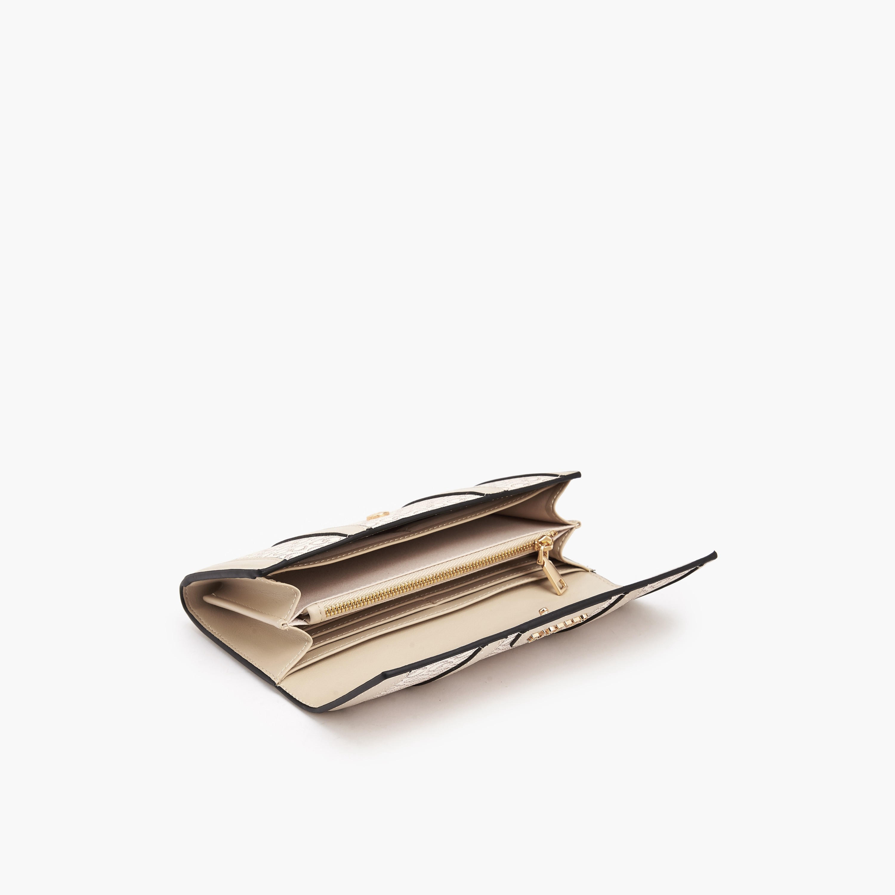 Celeste Monogram Print Wallet with Magnetic Flap Closure-women-bagsandwallets-wallets-image-6