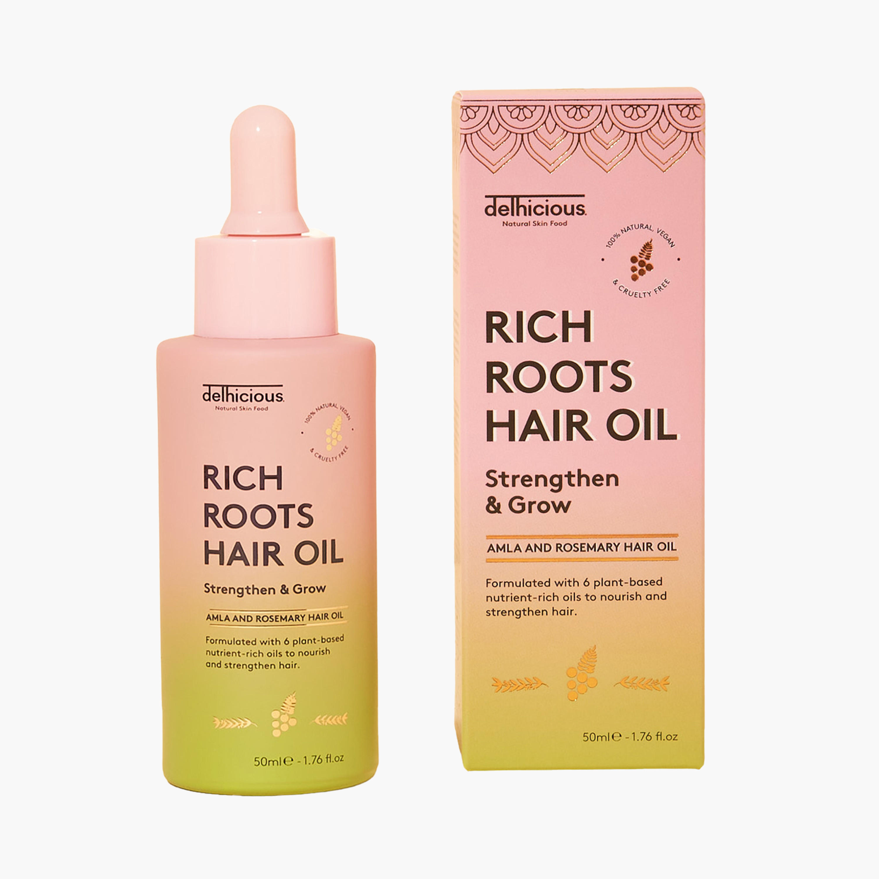 DELHICIOUS Amla Rosemary Hair Oil-beautyandpersonalcare-hair-haircare-hairoils-image-1