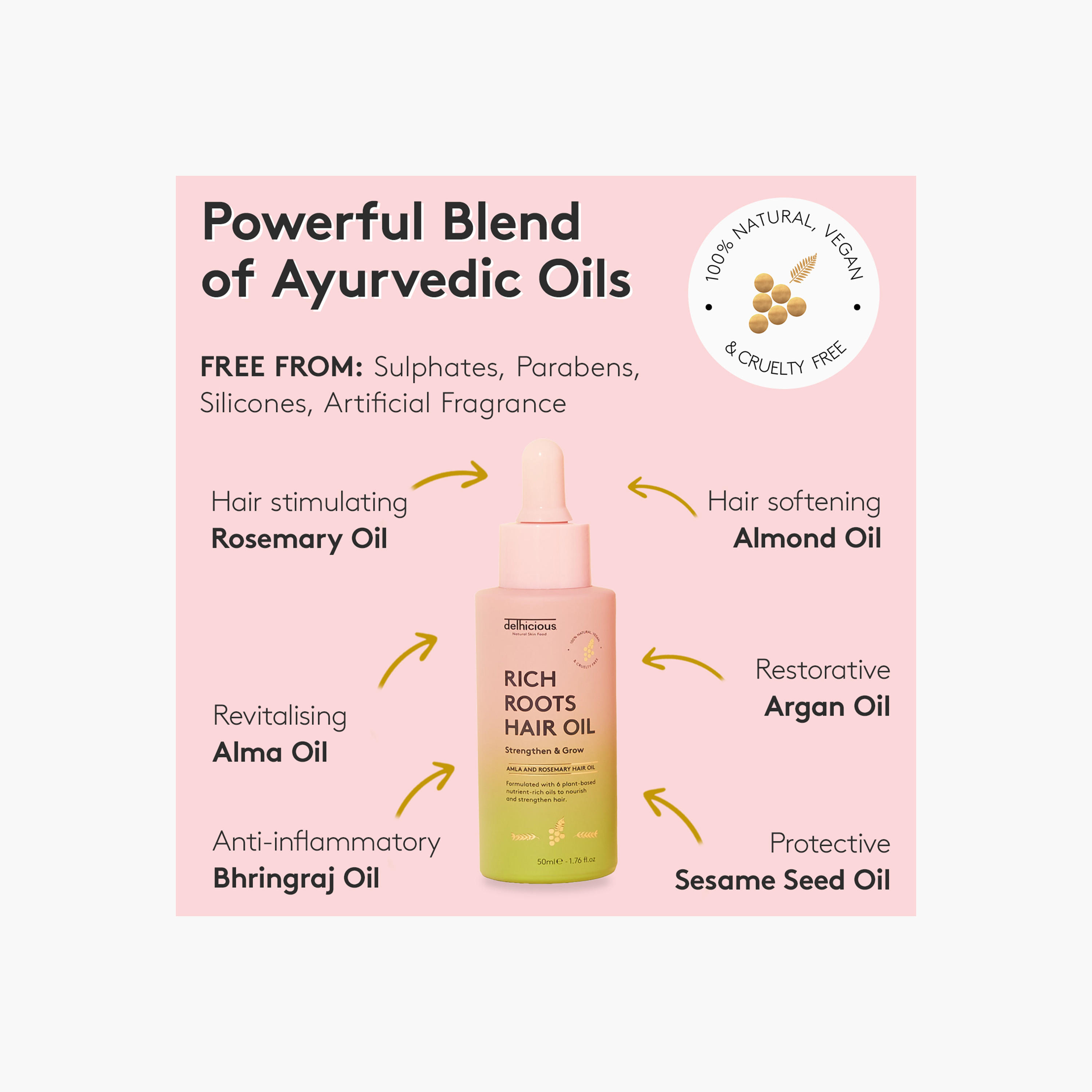 DELHICIOUS Amla Rosemary Hair Oil-beautyandpersonalcare-hair-haircare-hairoils-image-3