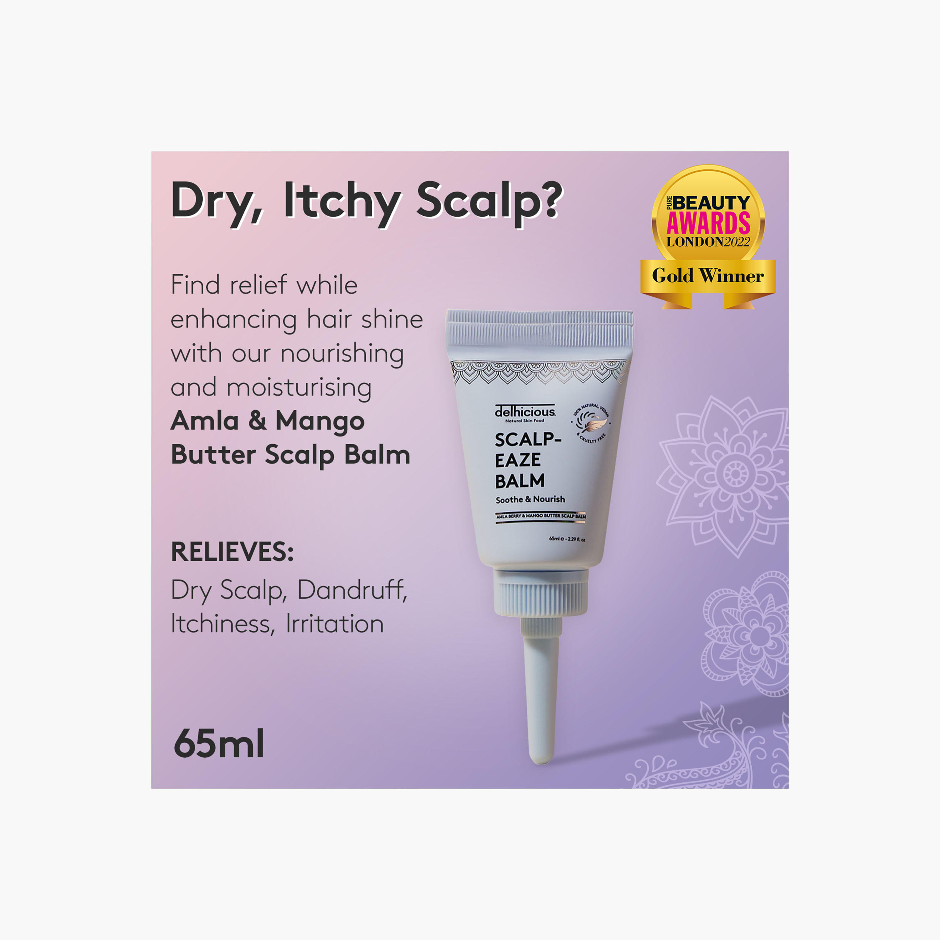 DELHICIOUS Amla Mango Butter Scalp Balm-beautyandpersonalcare-hair-haircare-hairmasksandcreams-image-2