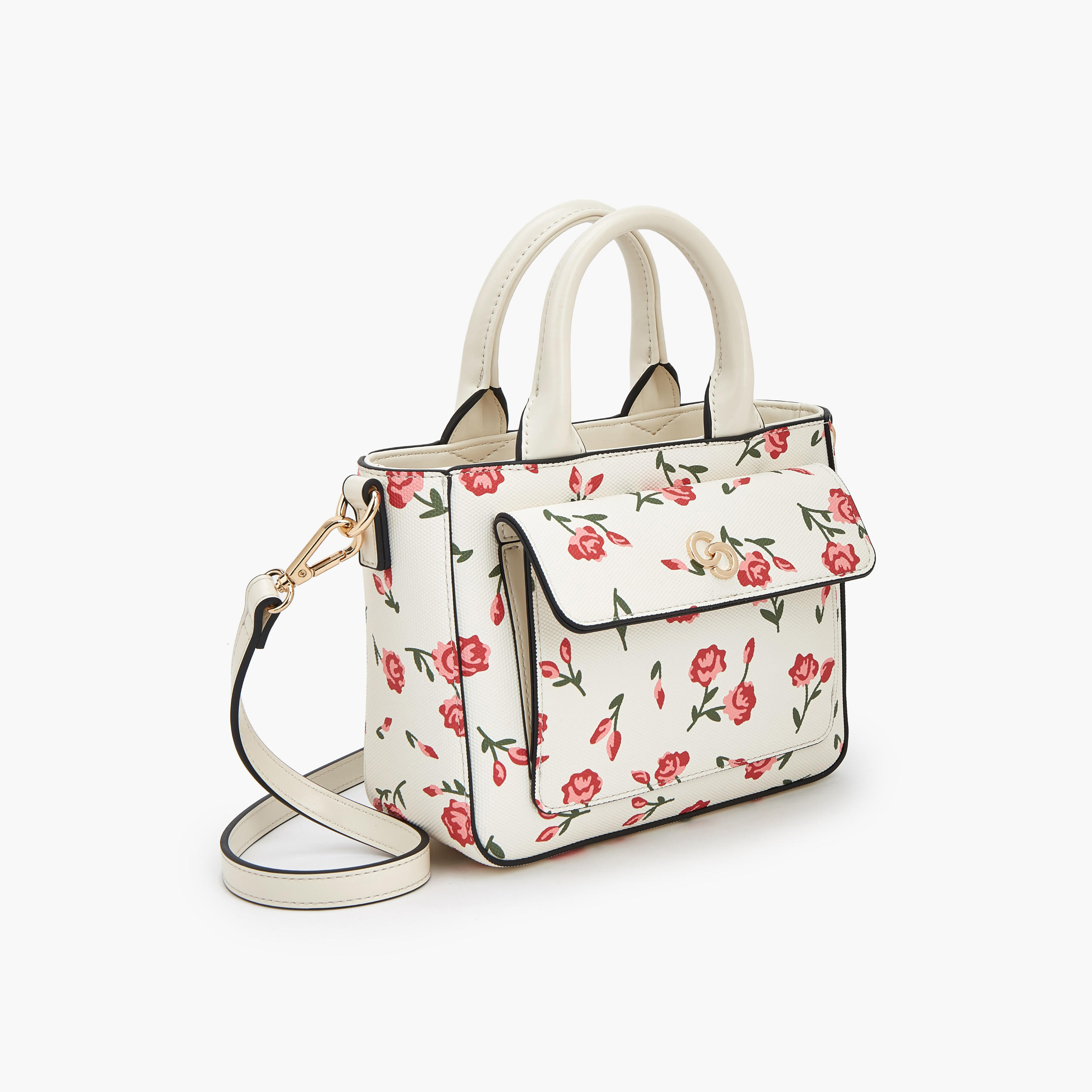 Celeste Floral Print Tote Bag with Double Handle-women-bagsandwallets-handbags-image-4
