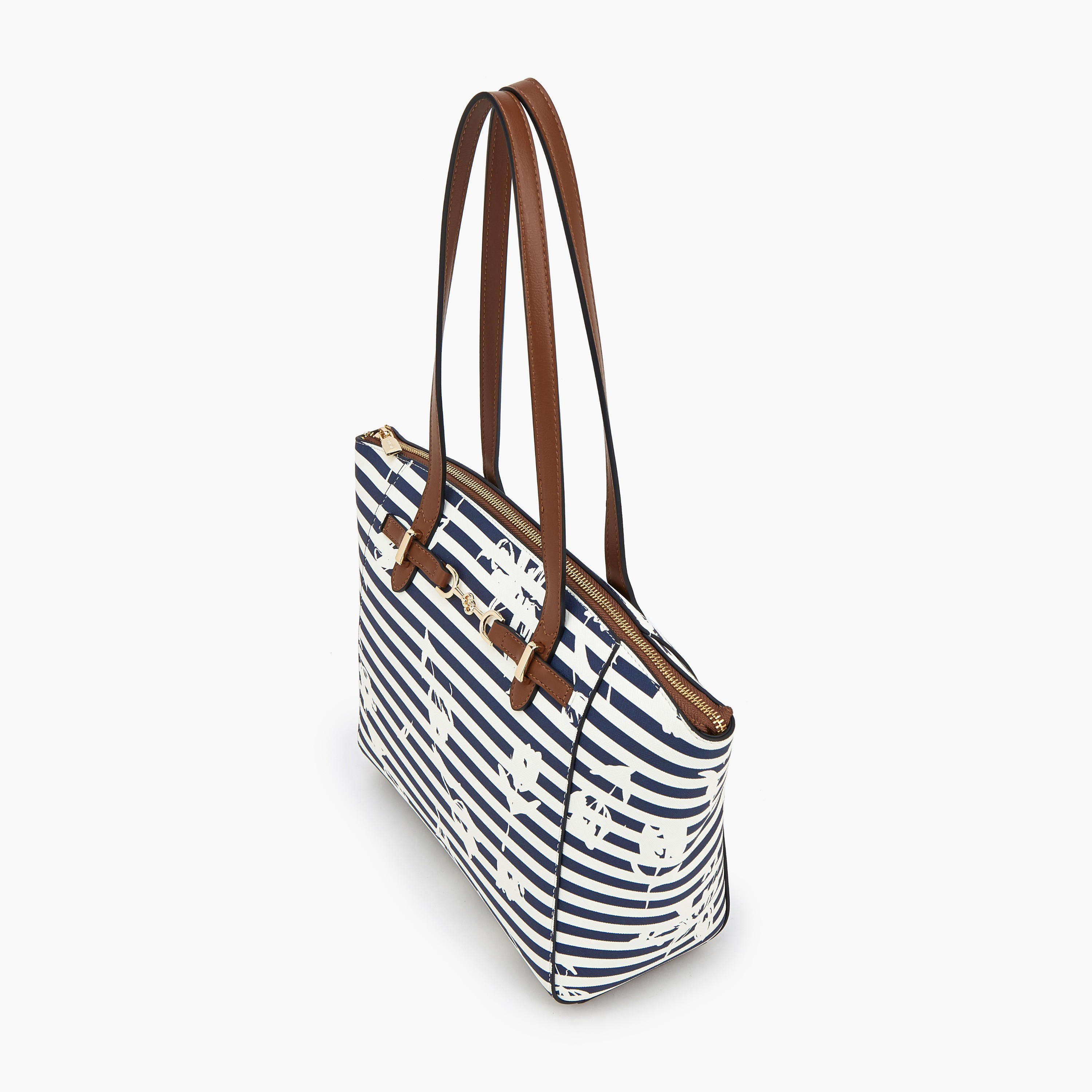 Celeste Striped Tote Bag with Double Handle-women-bagsandwallets-handbags-image-5