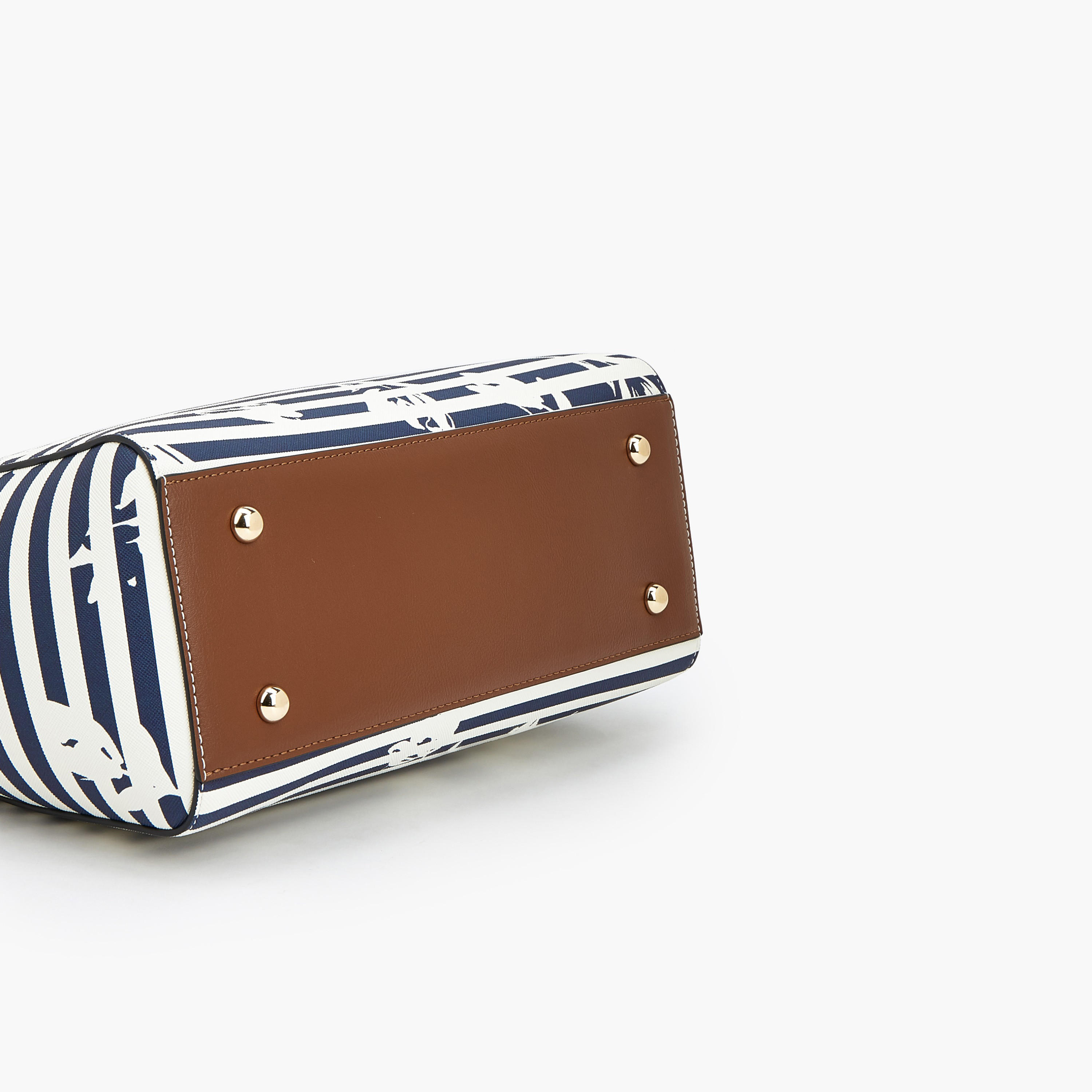 Celeste Striped Tote Bag with Double Handle-women-bagsandwallets-handbags-image-6