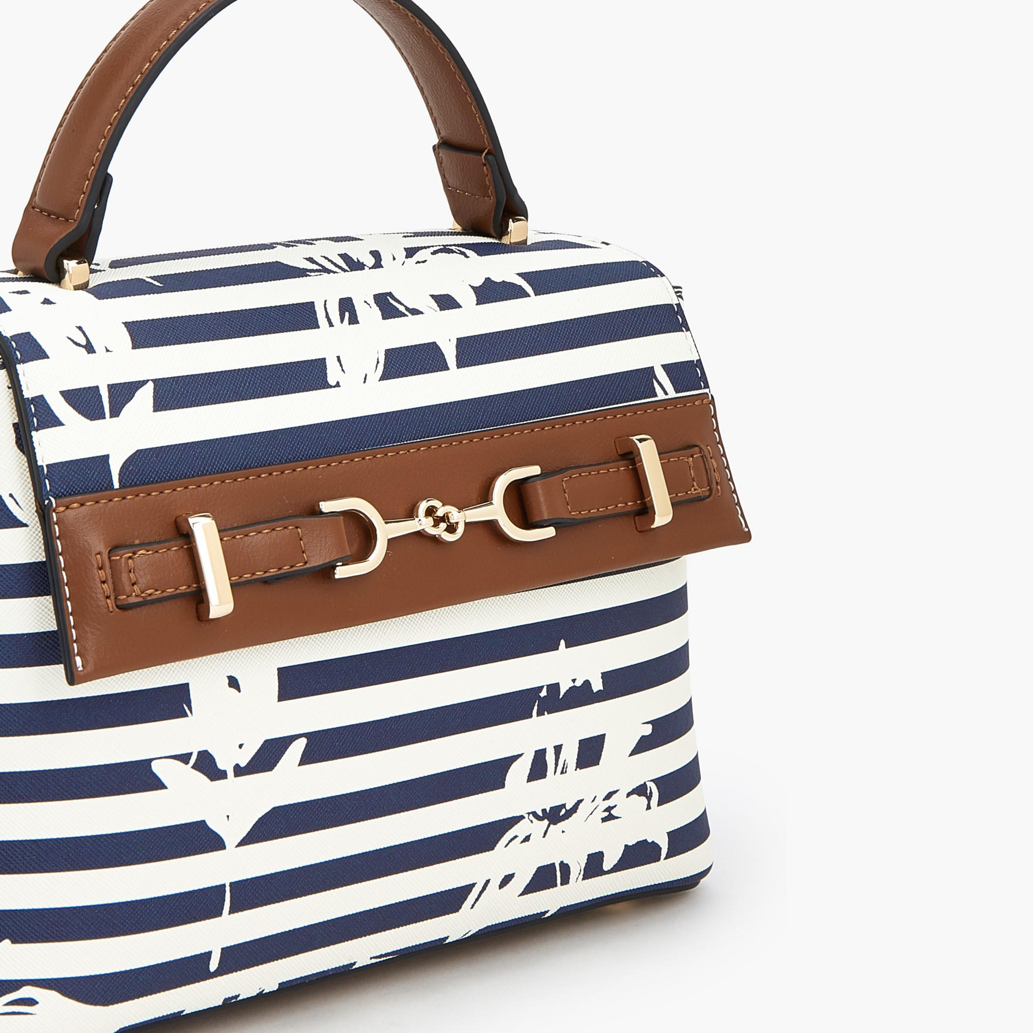 Celeste Striped Satchel Bag with Handle-women-bagsandwallets-handbags-image-4