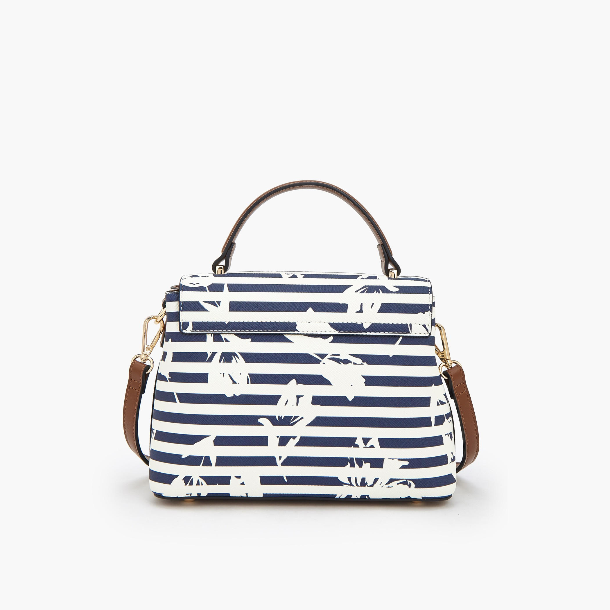 Celeste Striped Satchel Bag with Handle-women-bagsandwallets-handbags-image-5