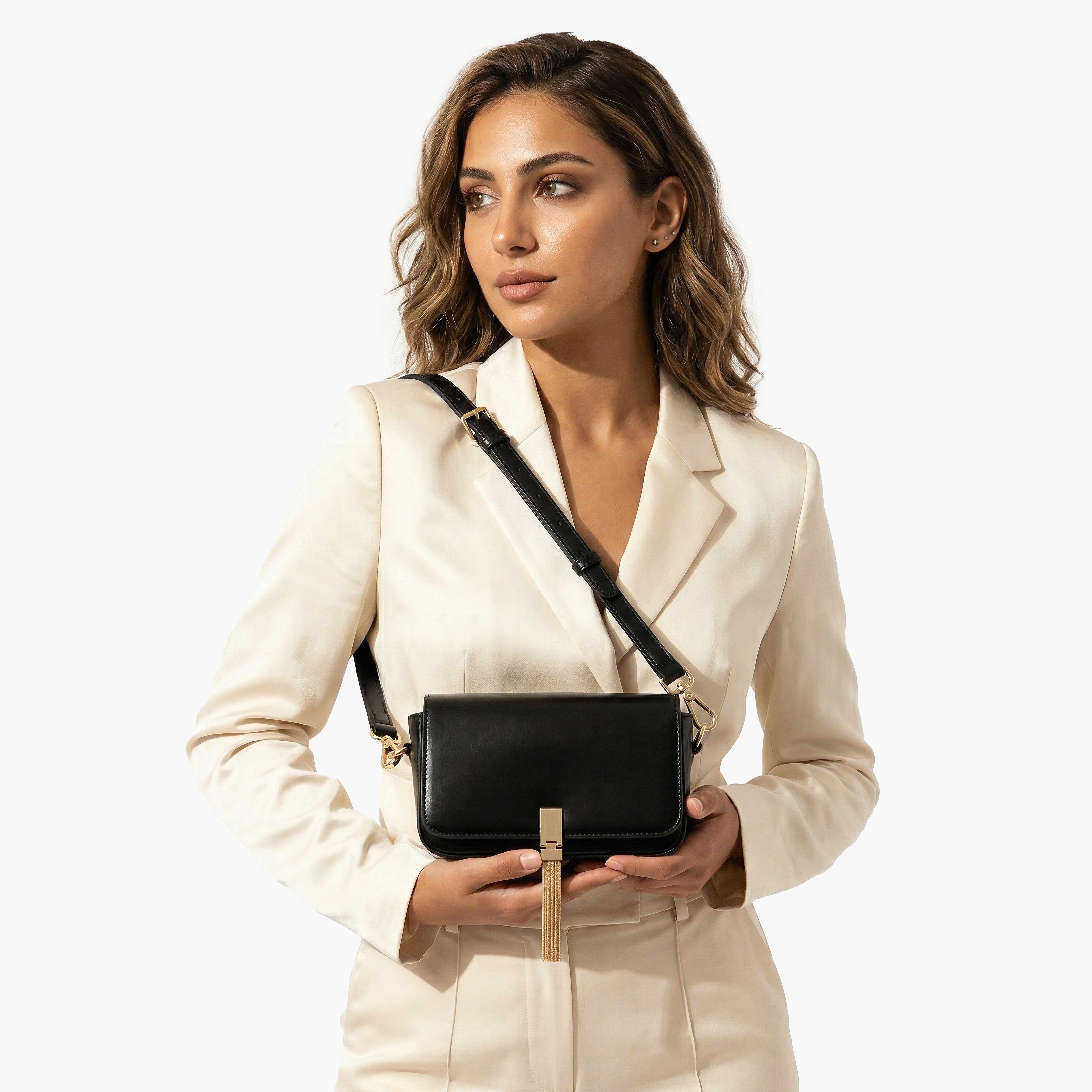 Celeste Tassel Accent Crossbody Bag with Adjustable Strap-women-bagsandwallets-handbags-image-2