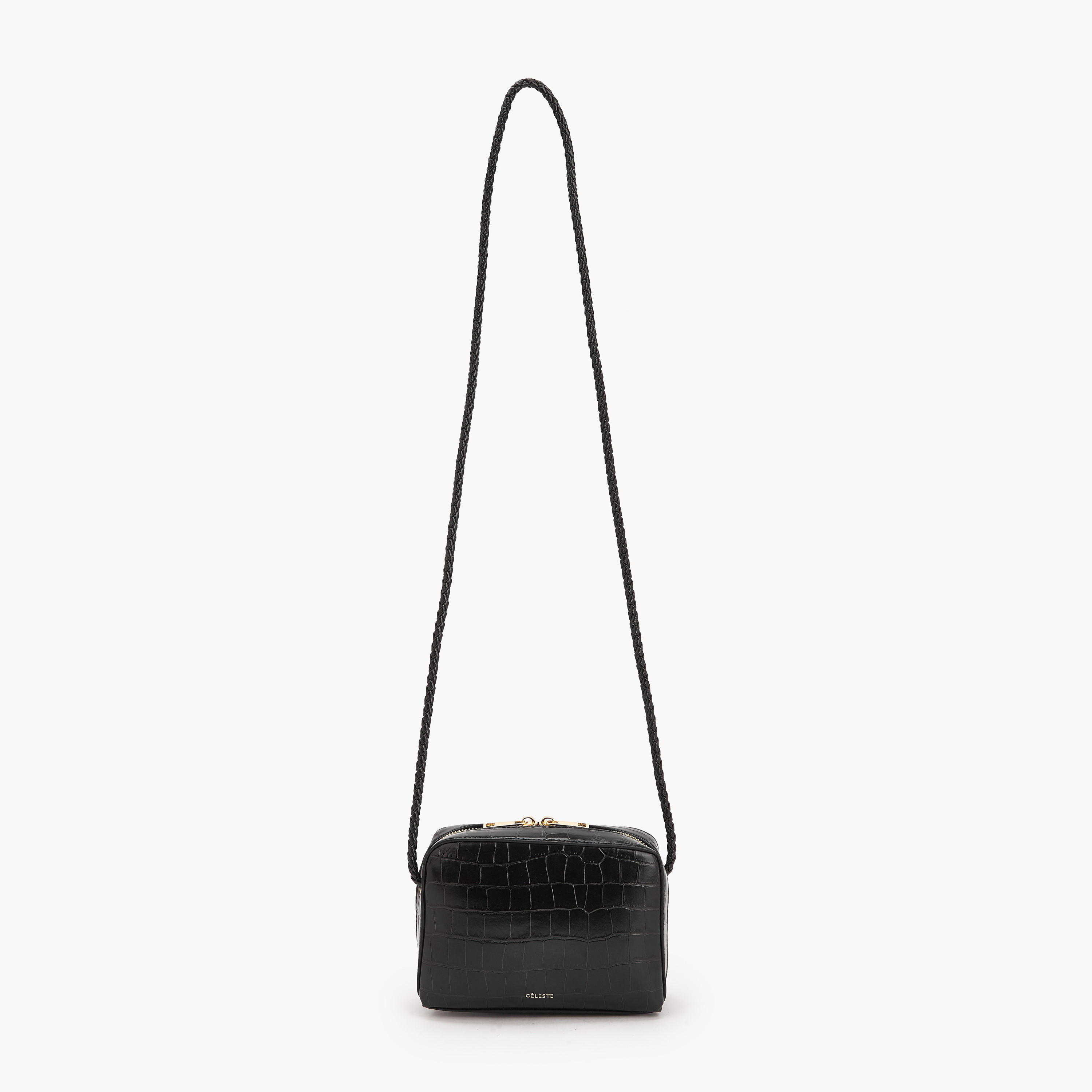 شنطة كروس بودي بارزة الملمس بسحّاب إغلاق من سيليست-women-bagsandwallets-handbags-image-3