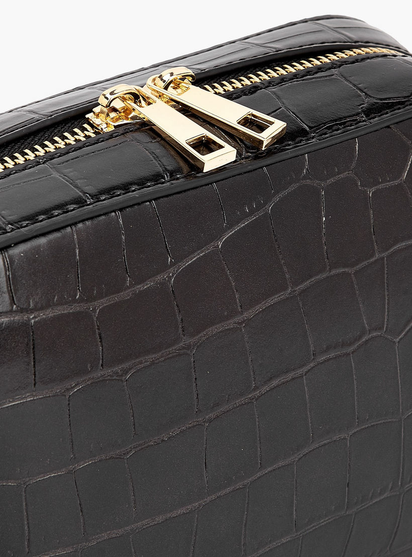 شنطة كروس بودي بارزة الملمس بسحّاب إغلاق من سيليست-women-bagsandwallets-handbags-image-5