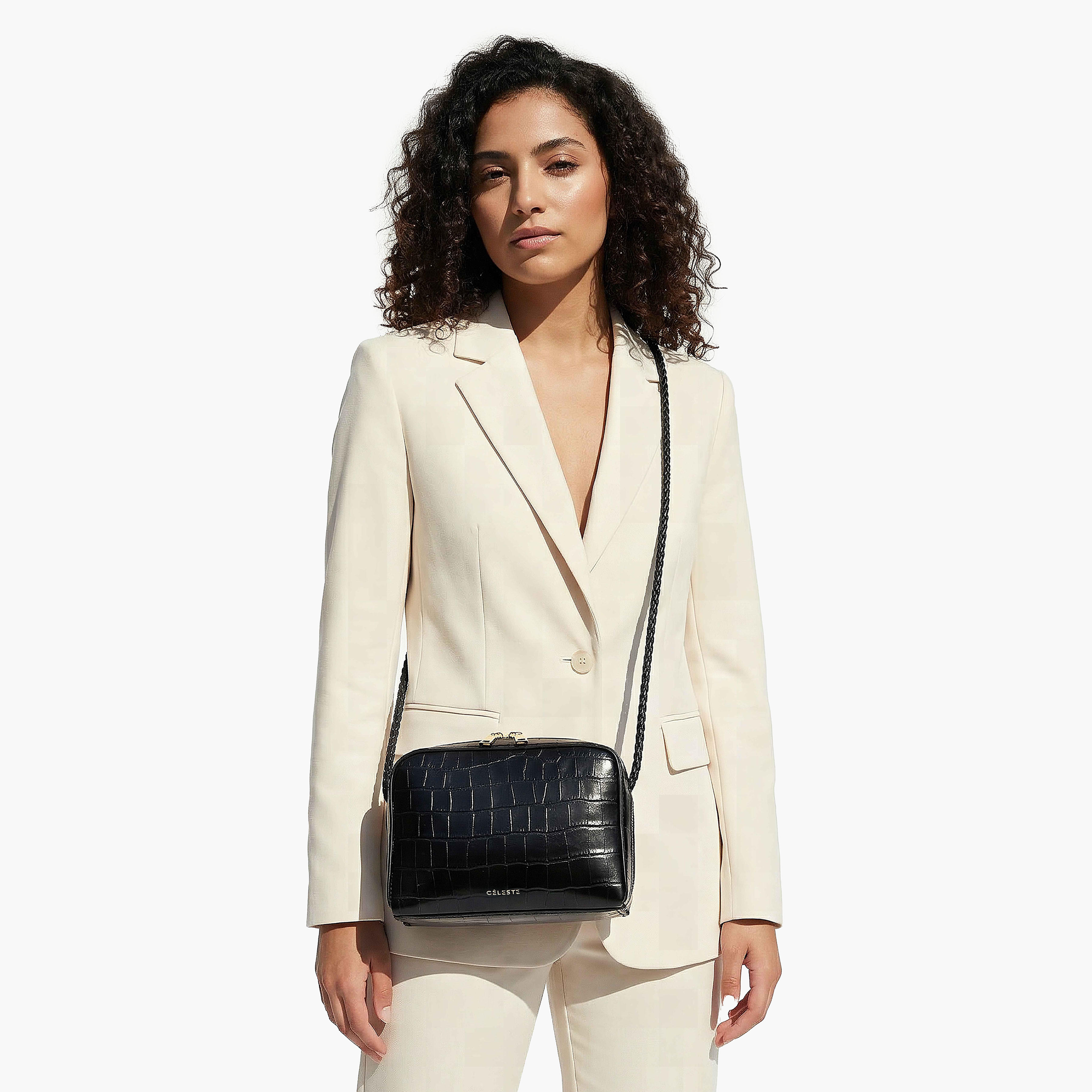 شنطة كروس بودي بارزة الملمس بسحّاب إغلاق من سيليست-women-bagsandwallets-handbags-image-8